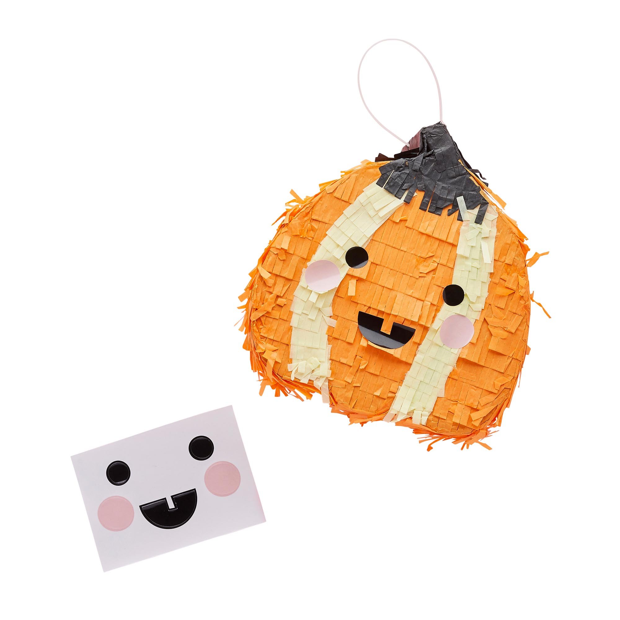 Pumpkin Pinata & Face Sticker Sheet