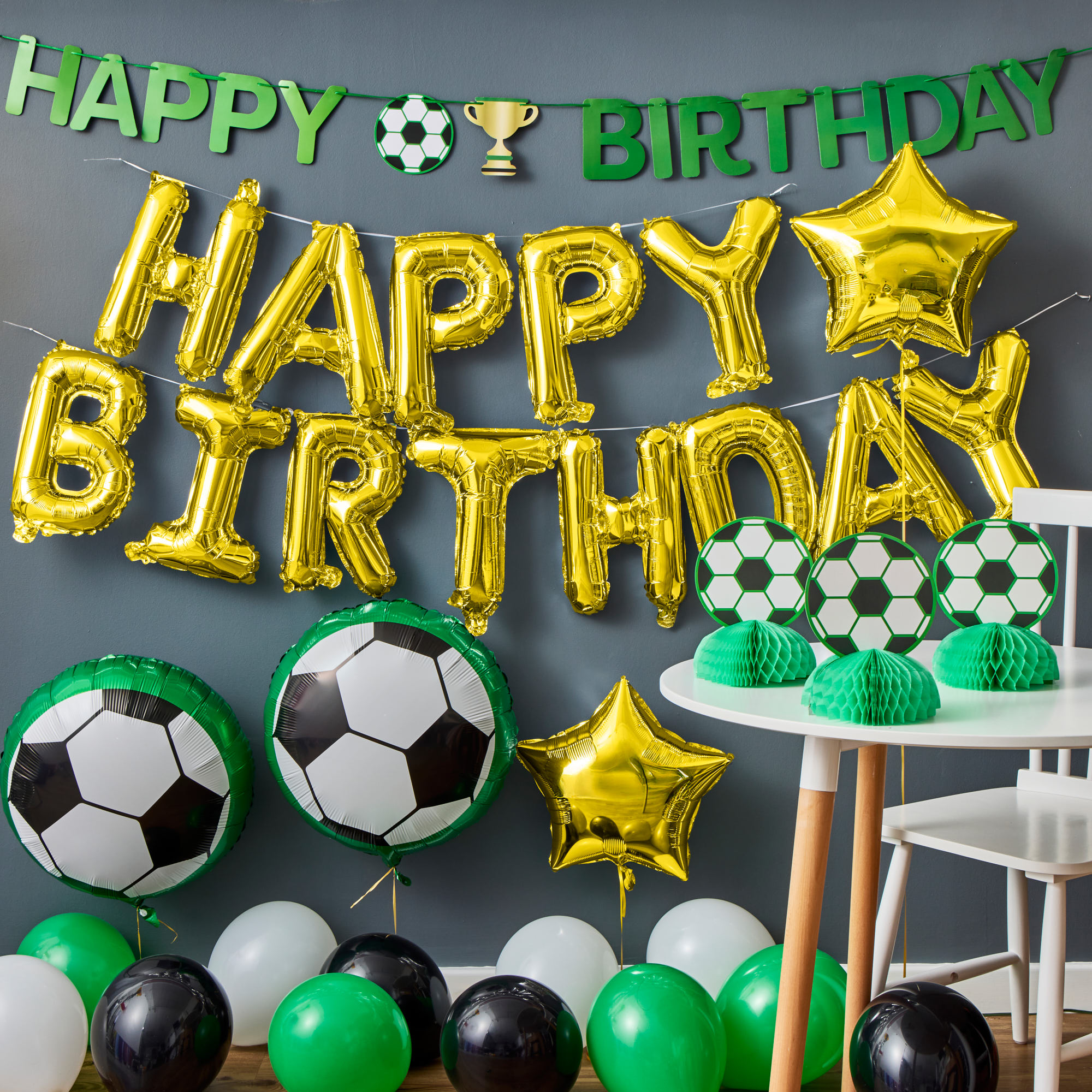 Football Birthday Party Decorations Kit