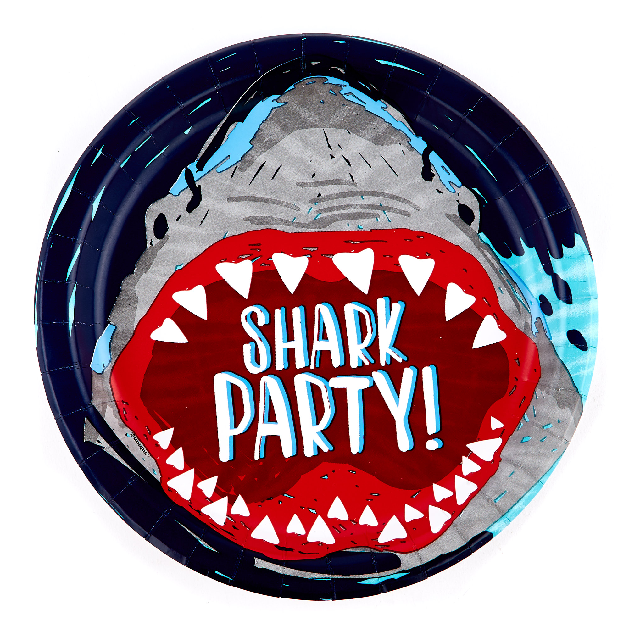 Shark Party Tableware & Decorations Bundle - 16 Guests