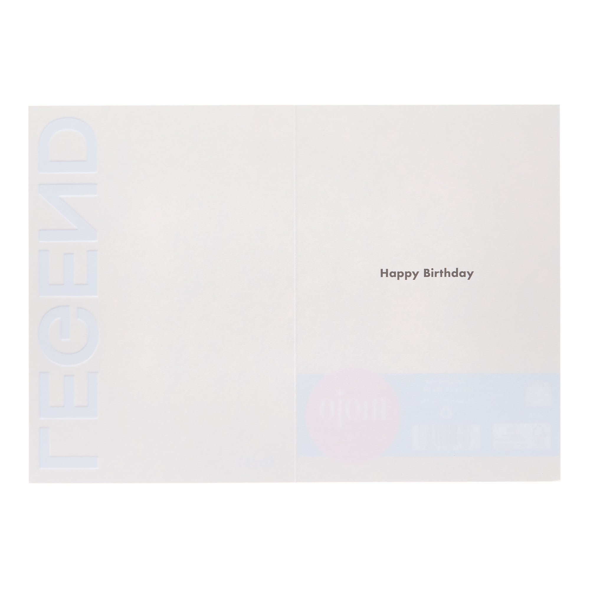 Legend Fact Birthday Card