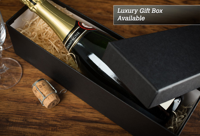 Luxury Personalised Champagne - Gold Anniversary