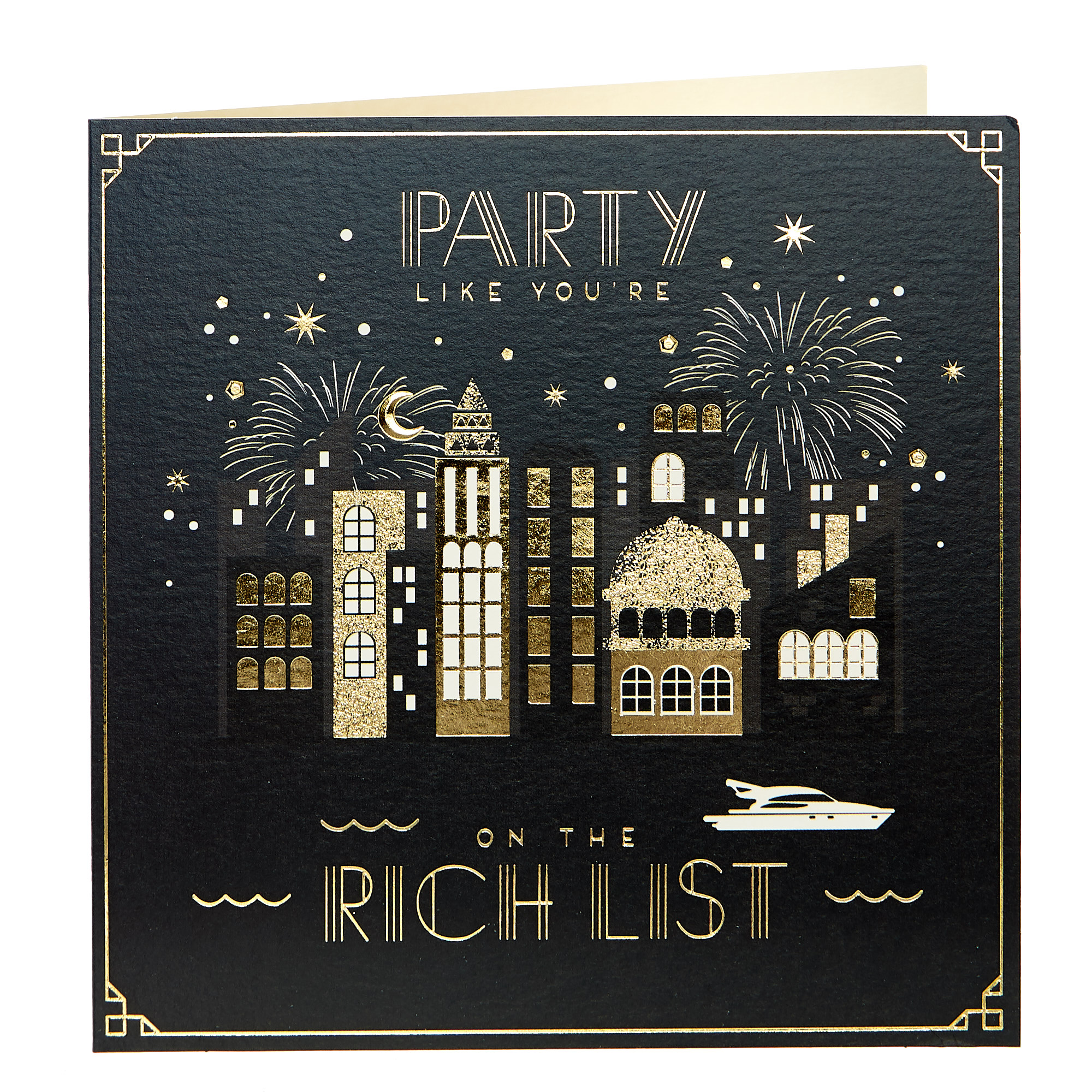 Birthday Card - On The Rich List