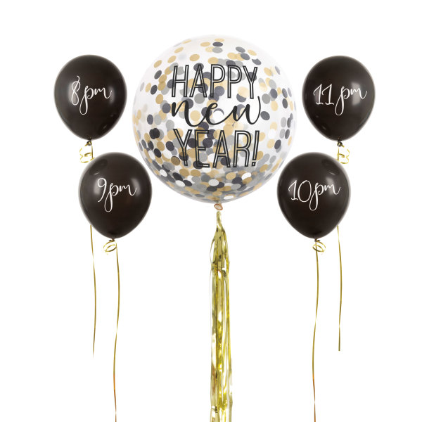 New Year's Eve Countdown Balloon Kit