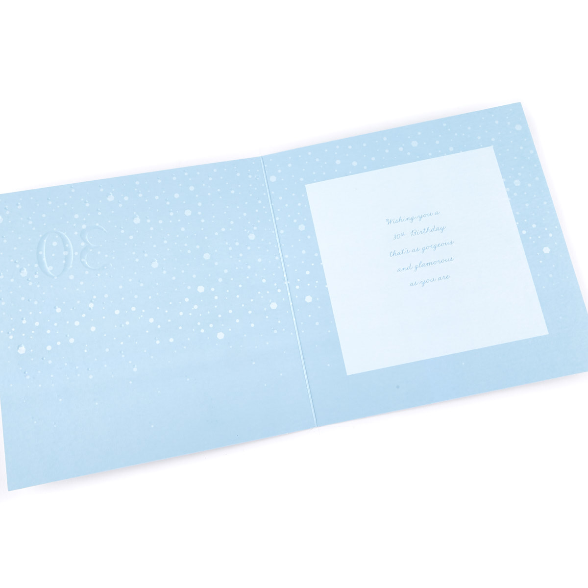 Buy Platinum Collection 30th Birthday Card Born To Sparkle for GBP 1.