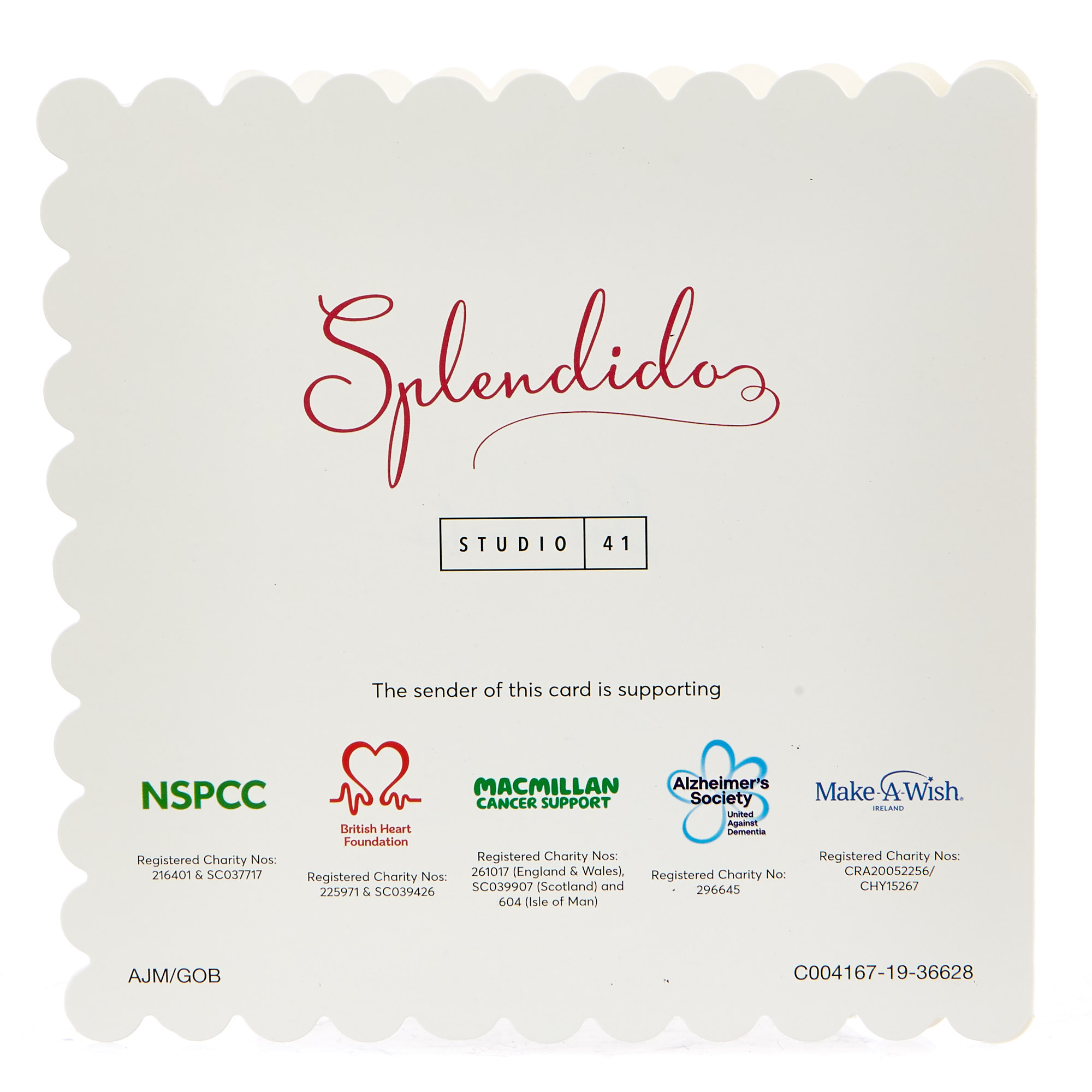 Classic Festive Charity Christmas Cards - Pack Of 20