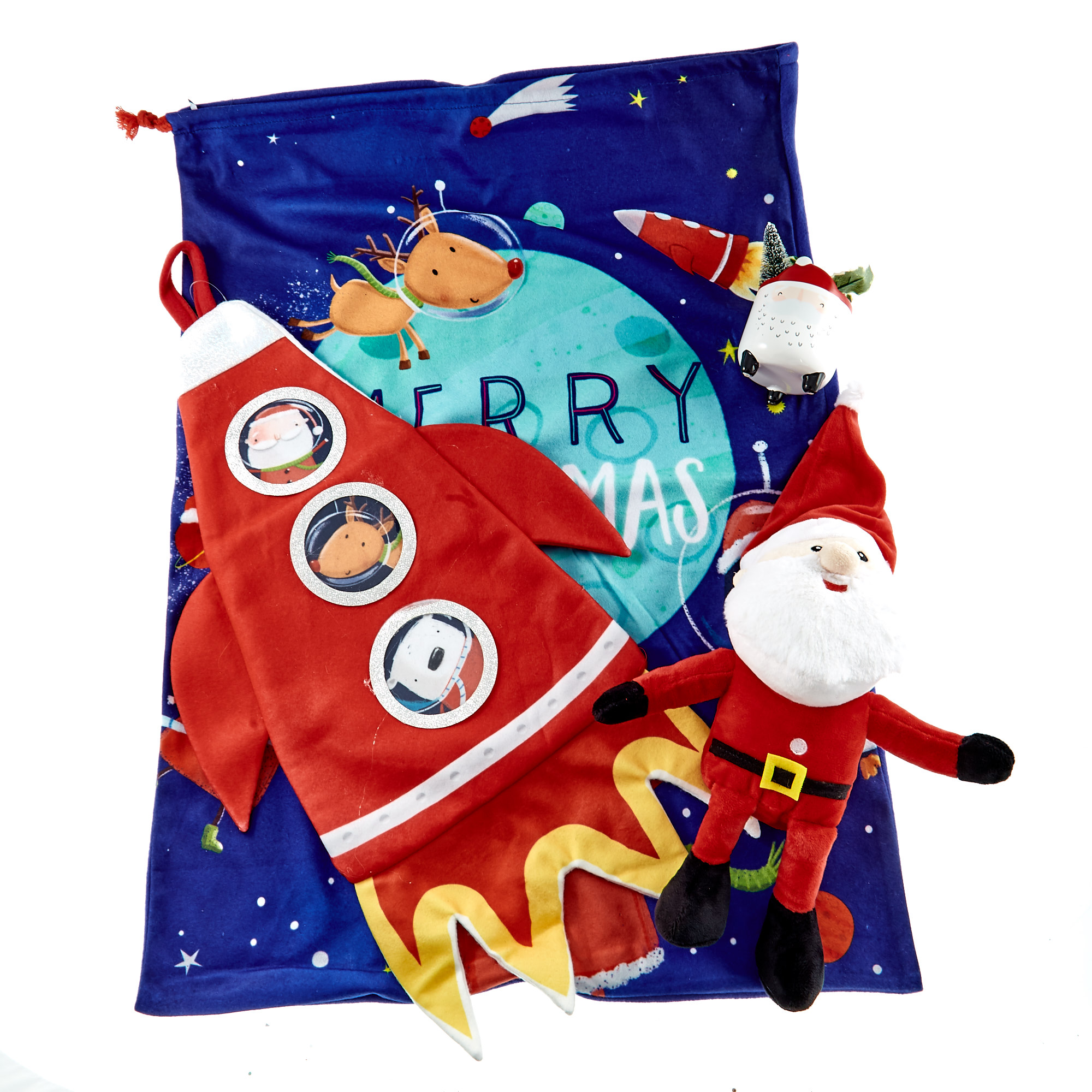 Santa Claus Christmas Decorations Bundle 