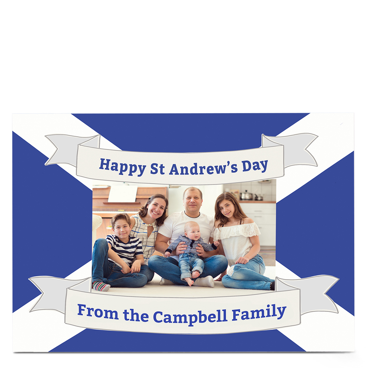 Photo St. Andrew's Day Card - From The Family