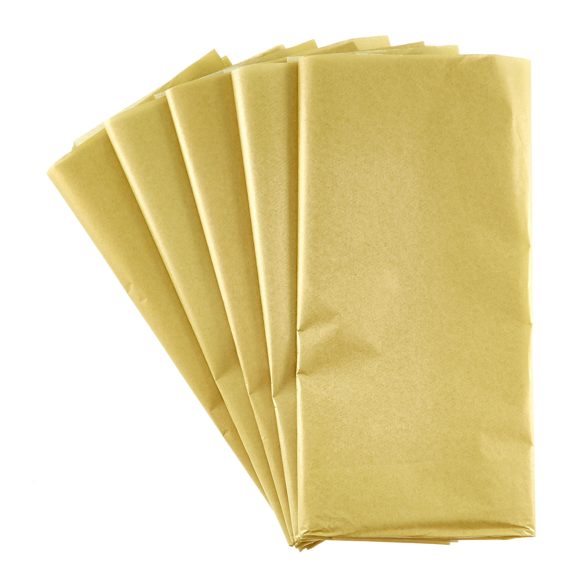 Gold Tissue Paper - 10 Sheets 