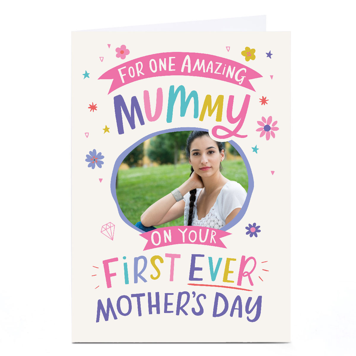 Personalised Ebony Newton Mother's Day Card - Mummy First Ever
