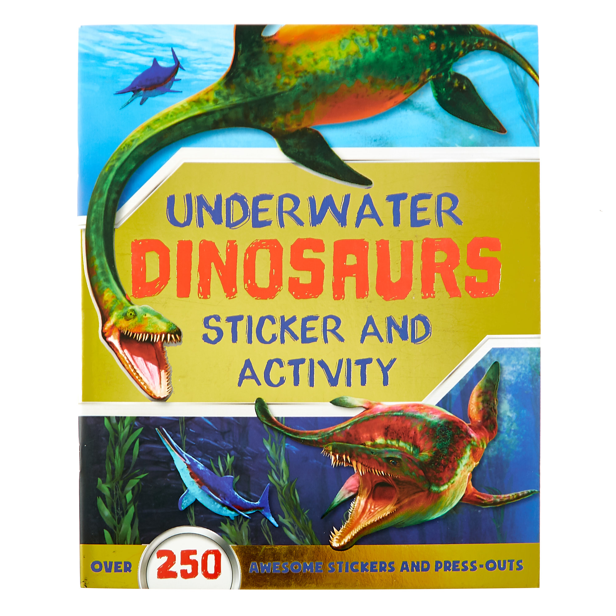 Dinosaurs Sticker & Activity Books - Set Of 3