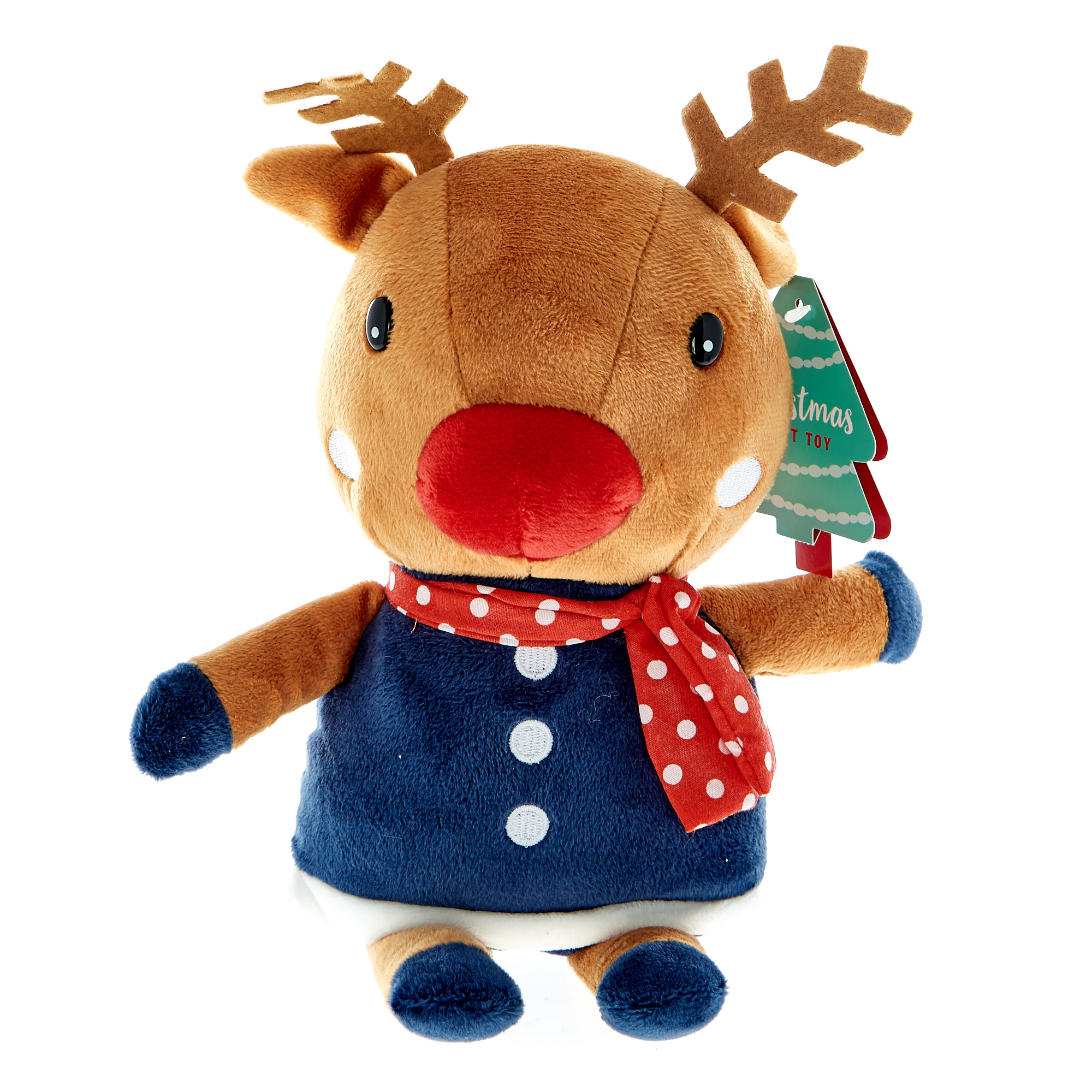 Reindeer Christmas Soft Toy 