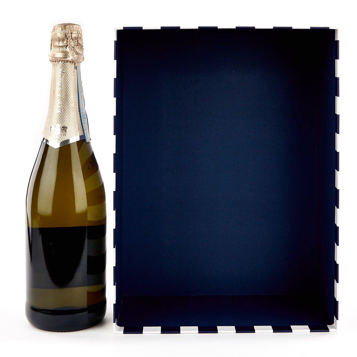 Luxury Gift Box Set Of Four - Blue Geometric