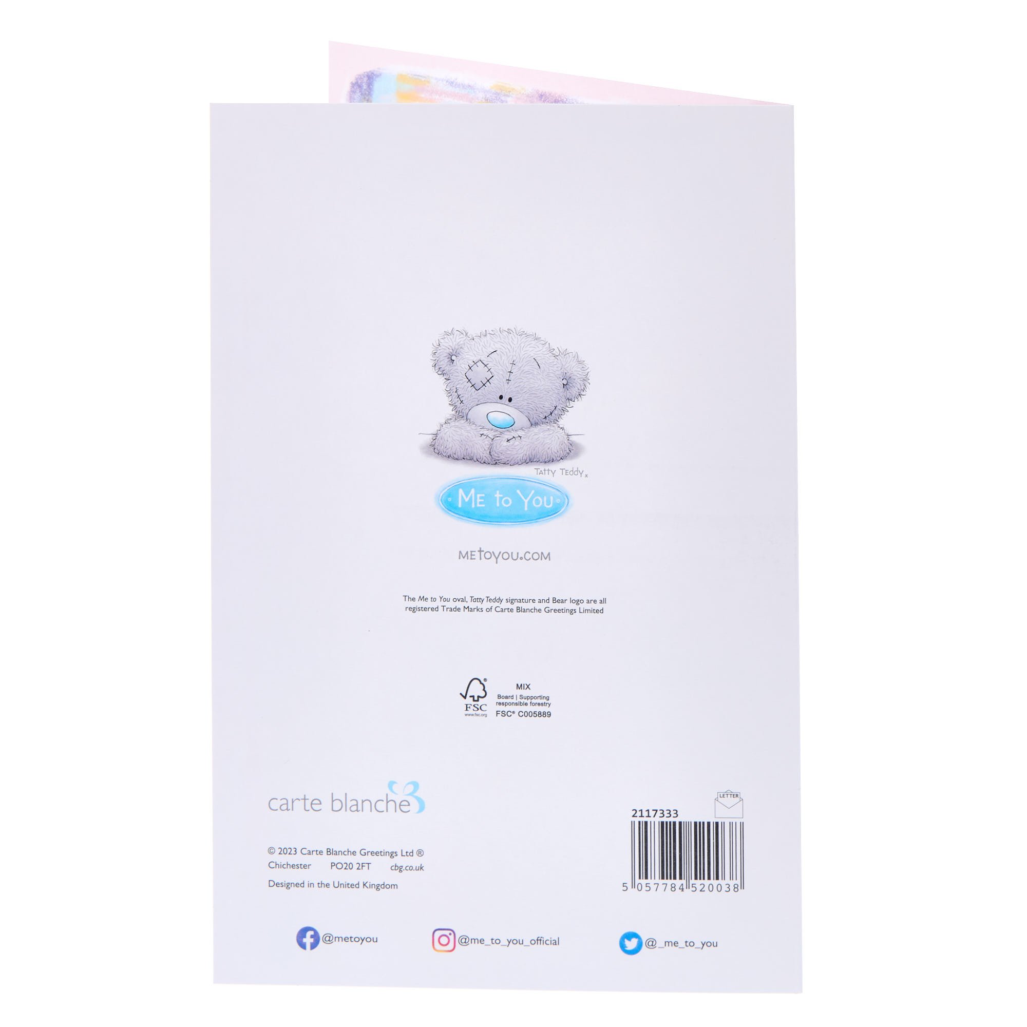 Wonderful Granddaughter Tatty Teddy Birthday Card