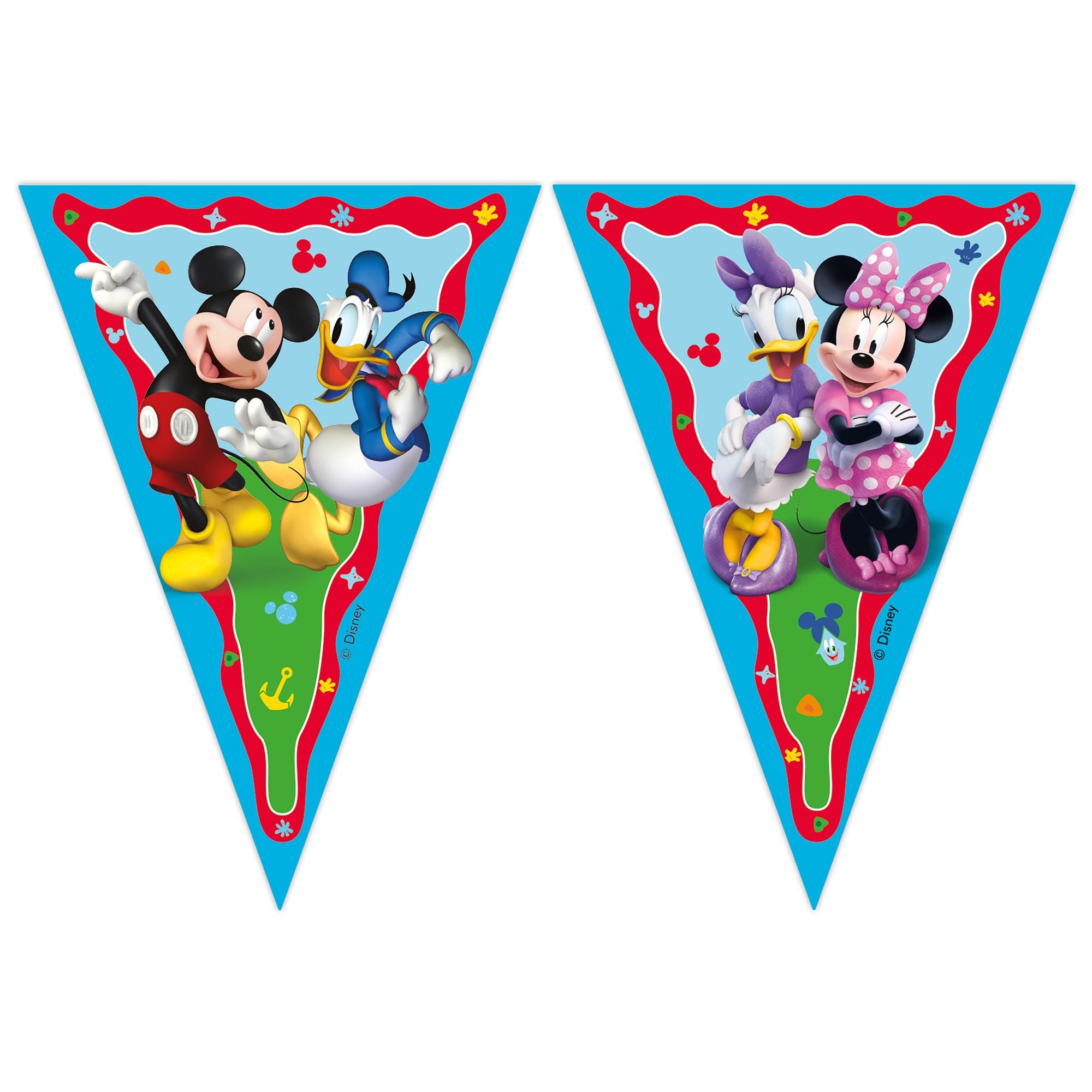 Mickey Rock The House Party Tableware & Decorations Bundle - 16 Guests