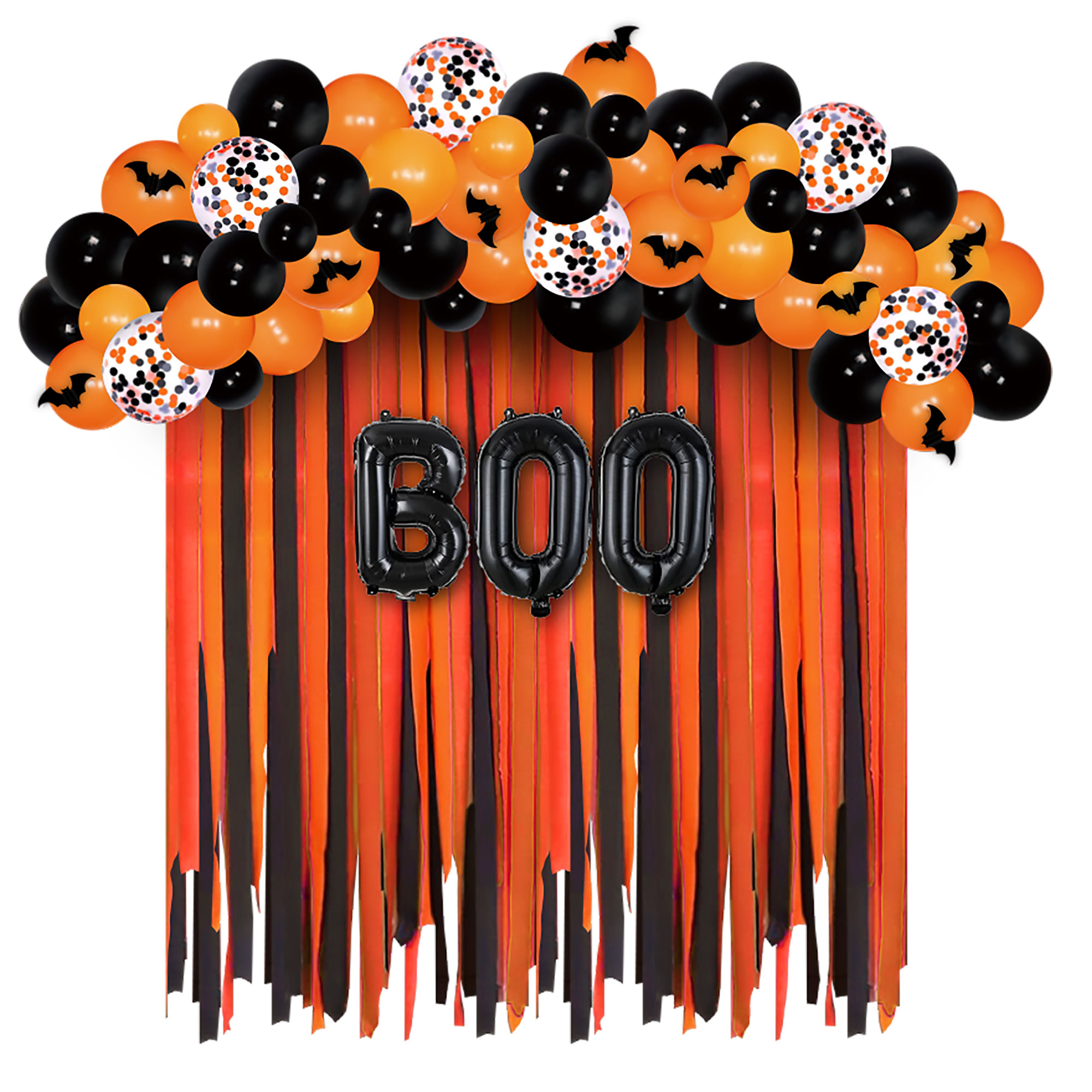 Halloween Boo Balloon Decoration Kit 