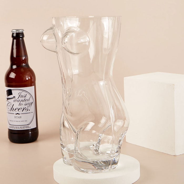 Cheeky Torso Glass & Ornament