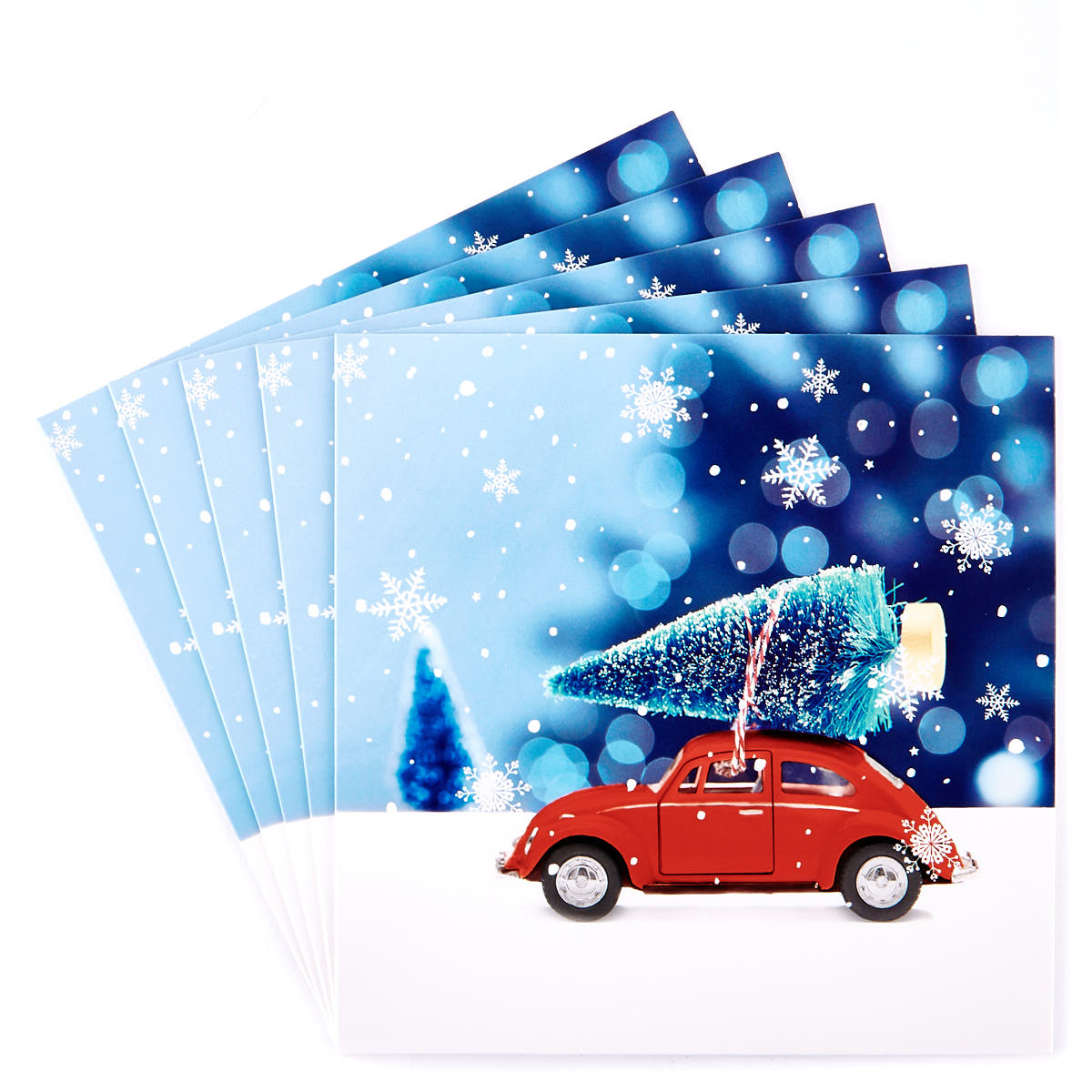 Charity Christmas Cards - Toy Car Pack Of 10