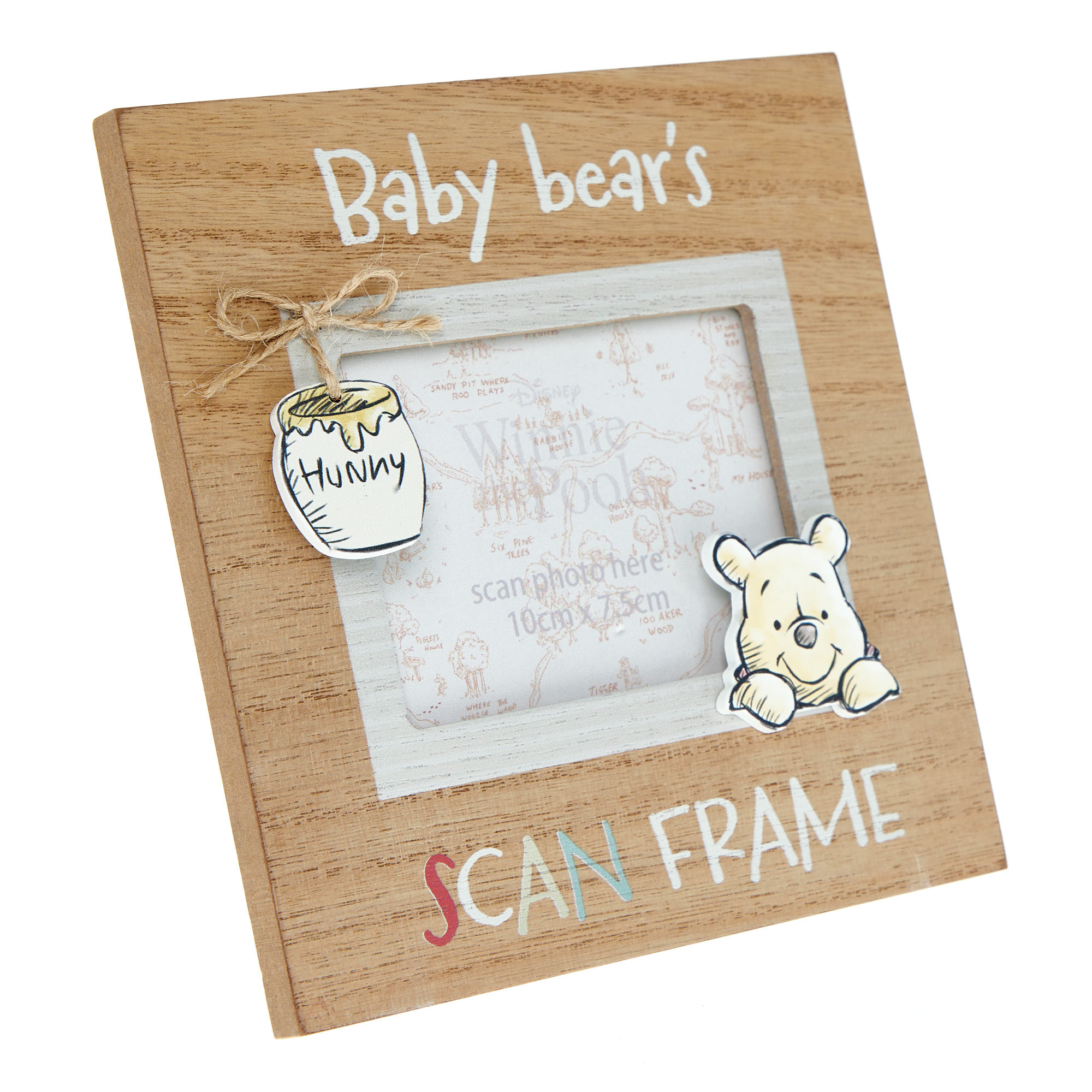 Winnie The Pooh Baby Scan Photo Frame