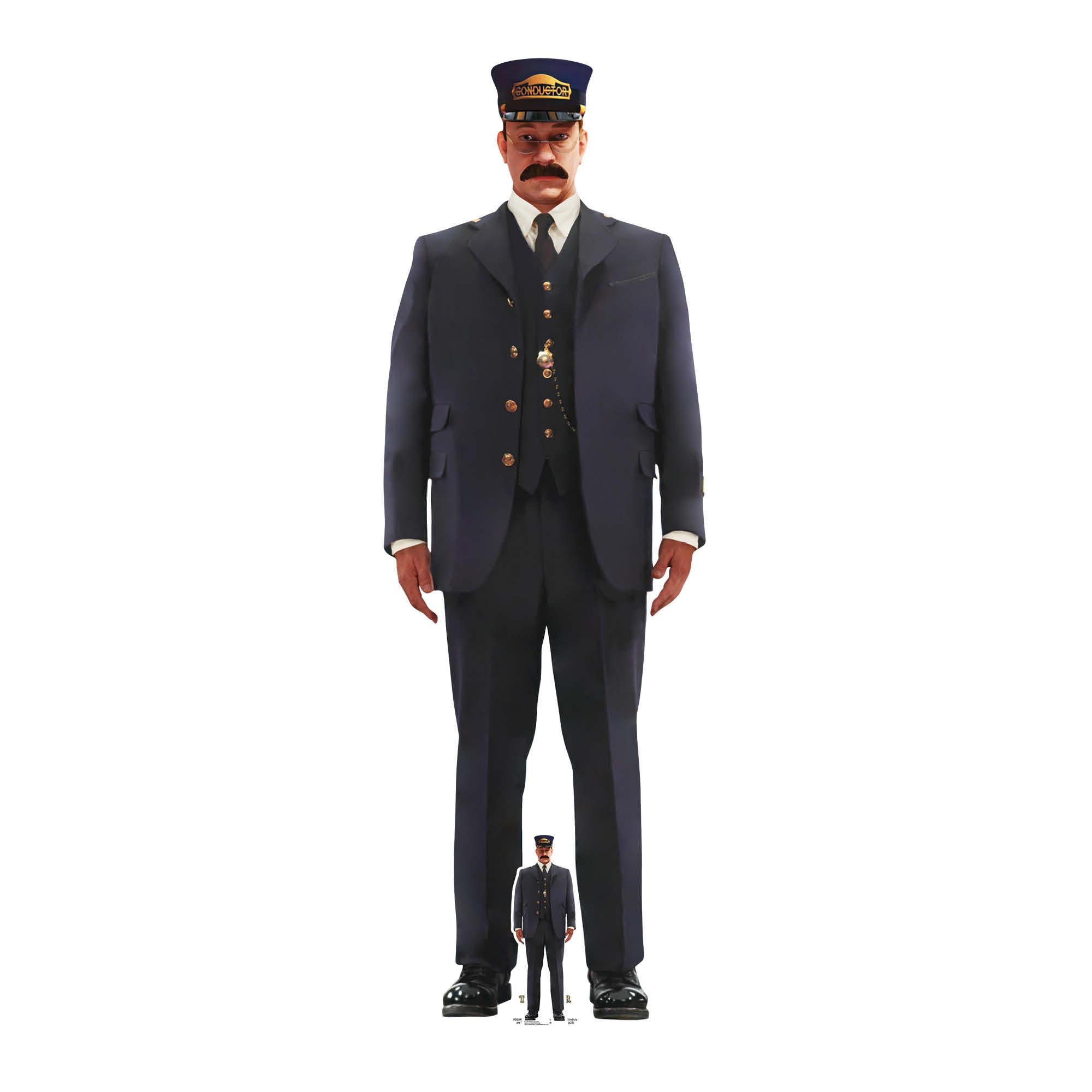 The Conductor Polar Express Cardboard Cutout 