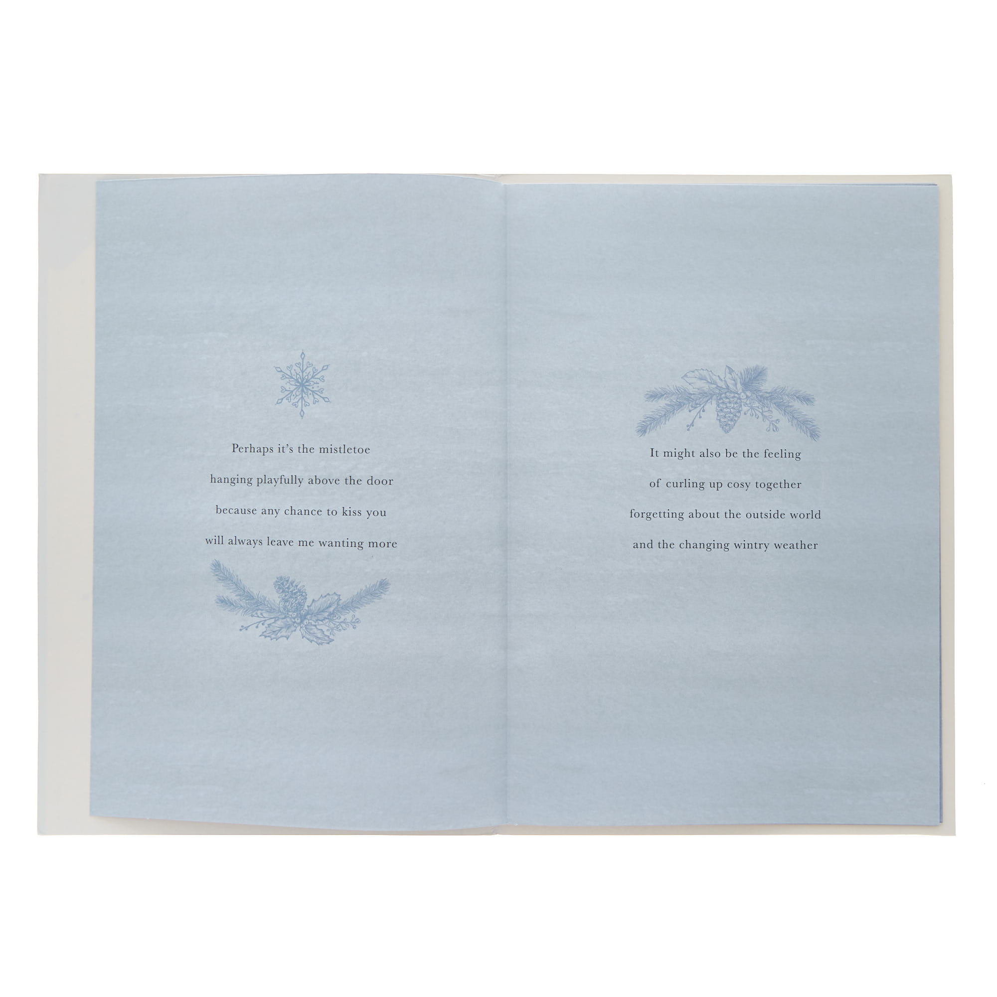 One I Love Special Wishes Market Christmas Card