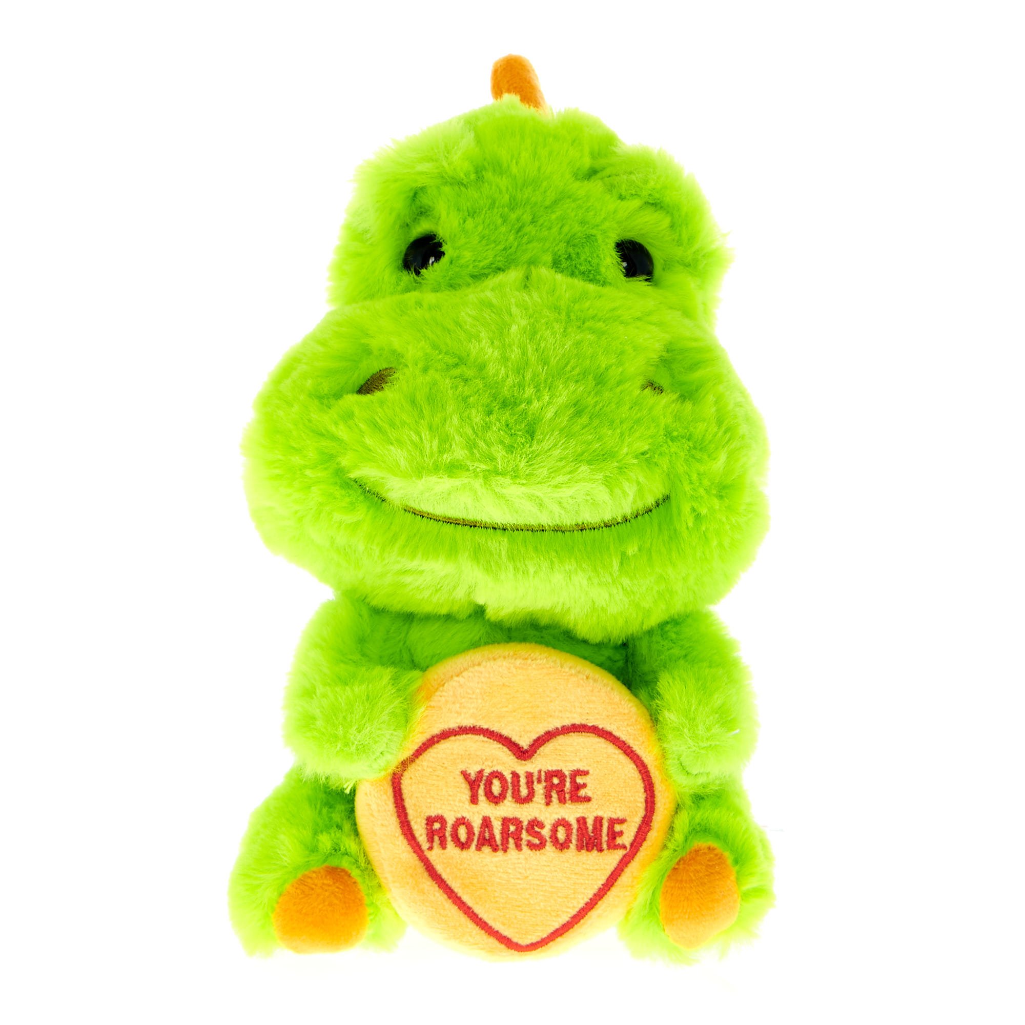 Swizzels Love Hearts Danny Dinosaur Soft Toy