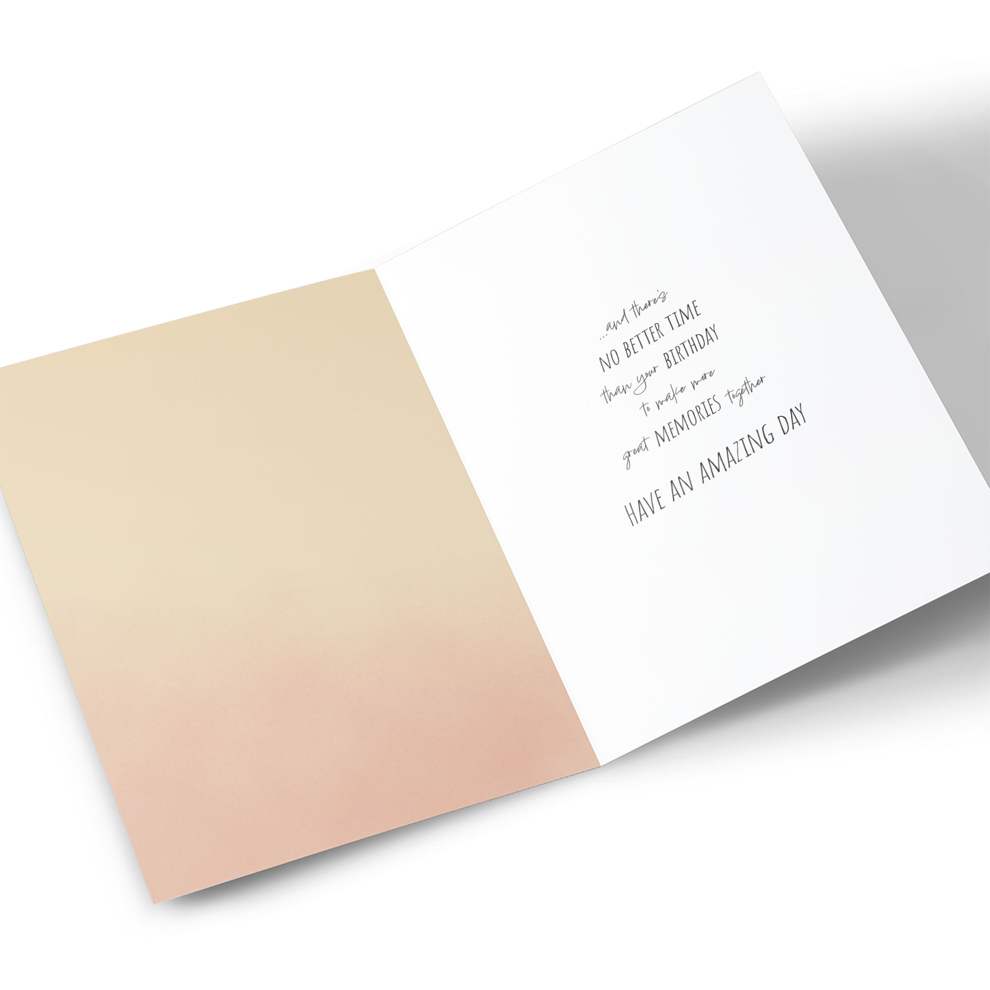 Photo Birthday Card - Life Is An Adventure, Girlfriend