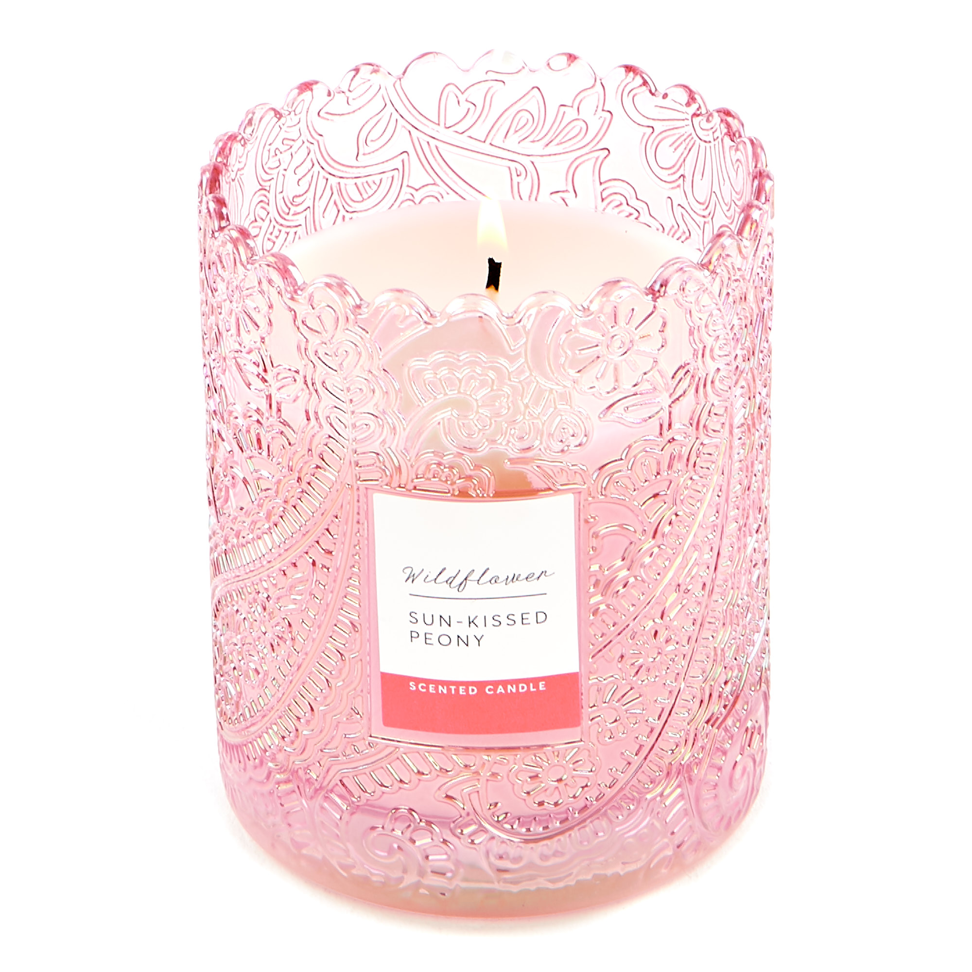 Wildflower Pink Peony Scented Candle