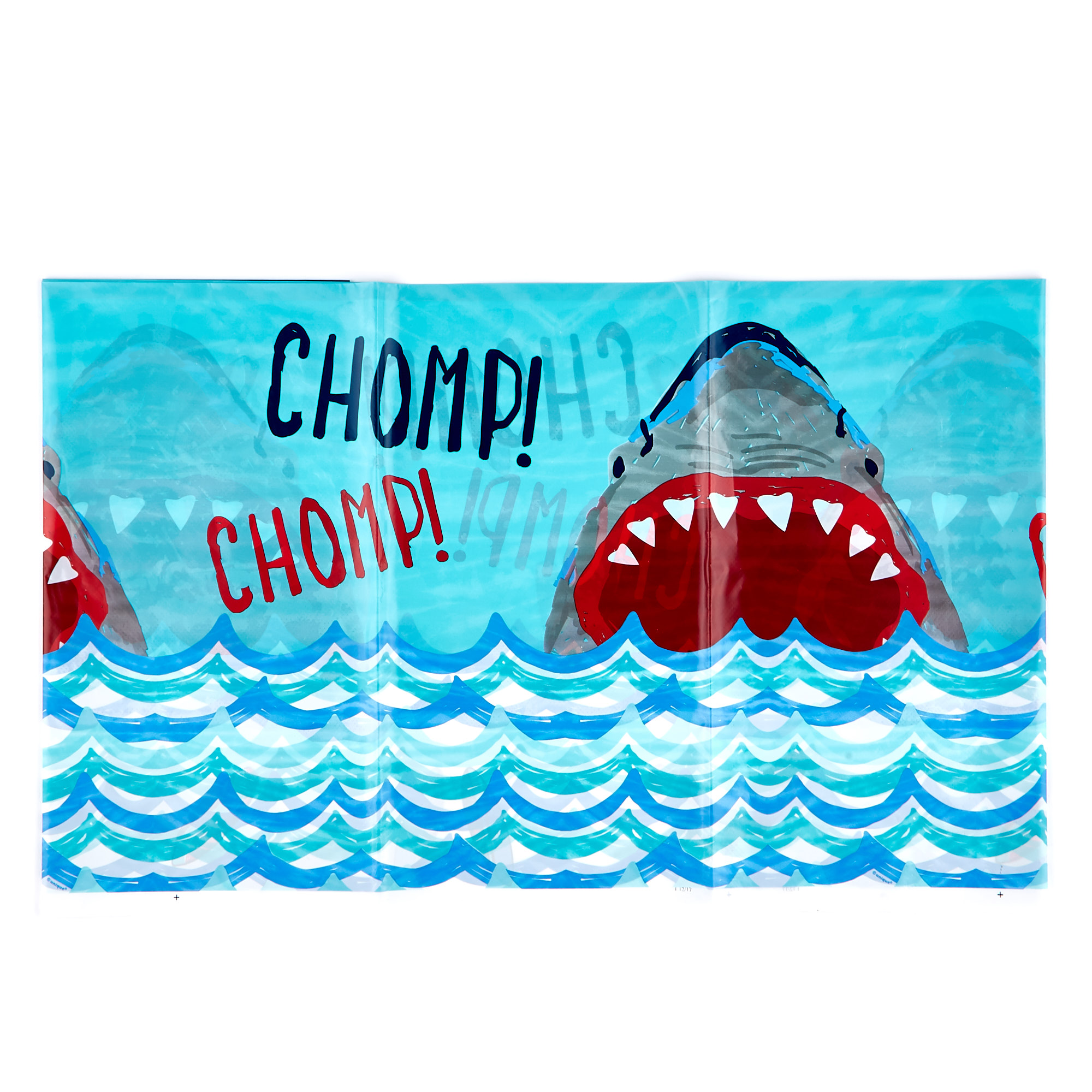 Shark Party Tableware & Decorations Bundle - 16 Guests