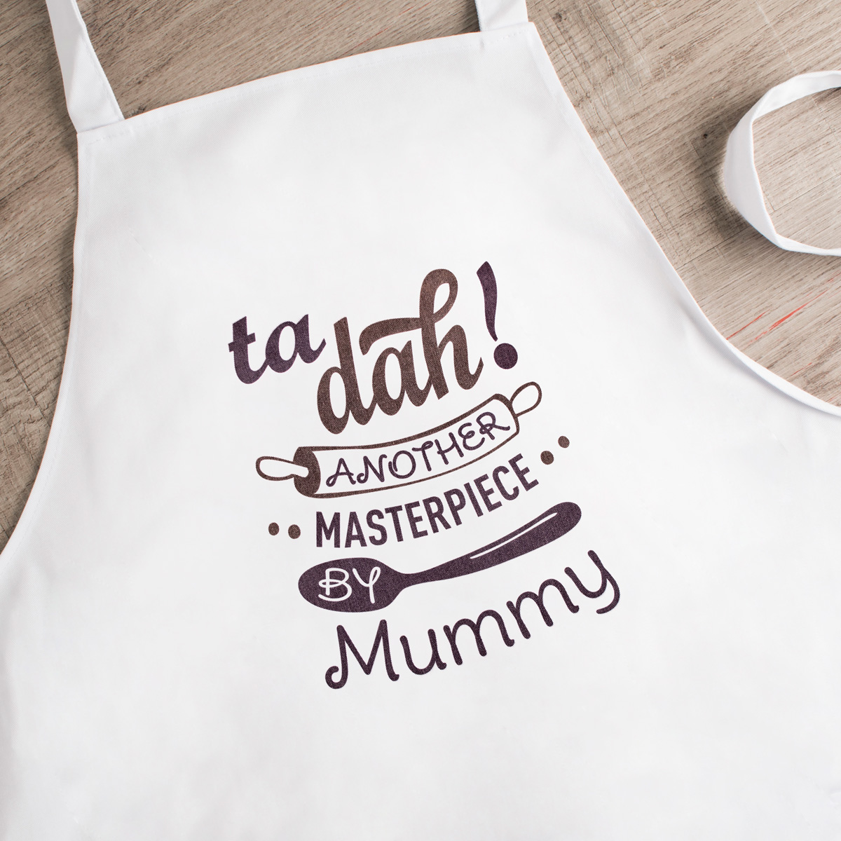 Personalised Apron - Ta Dah