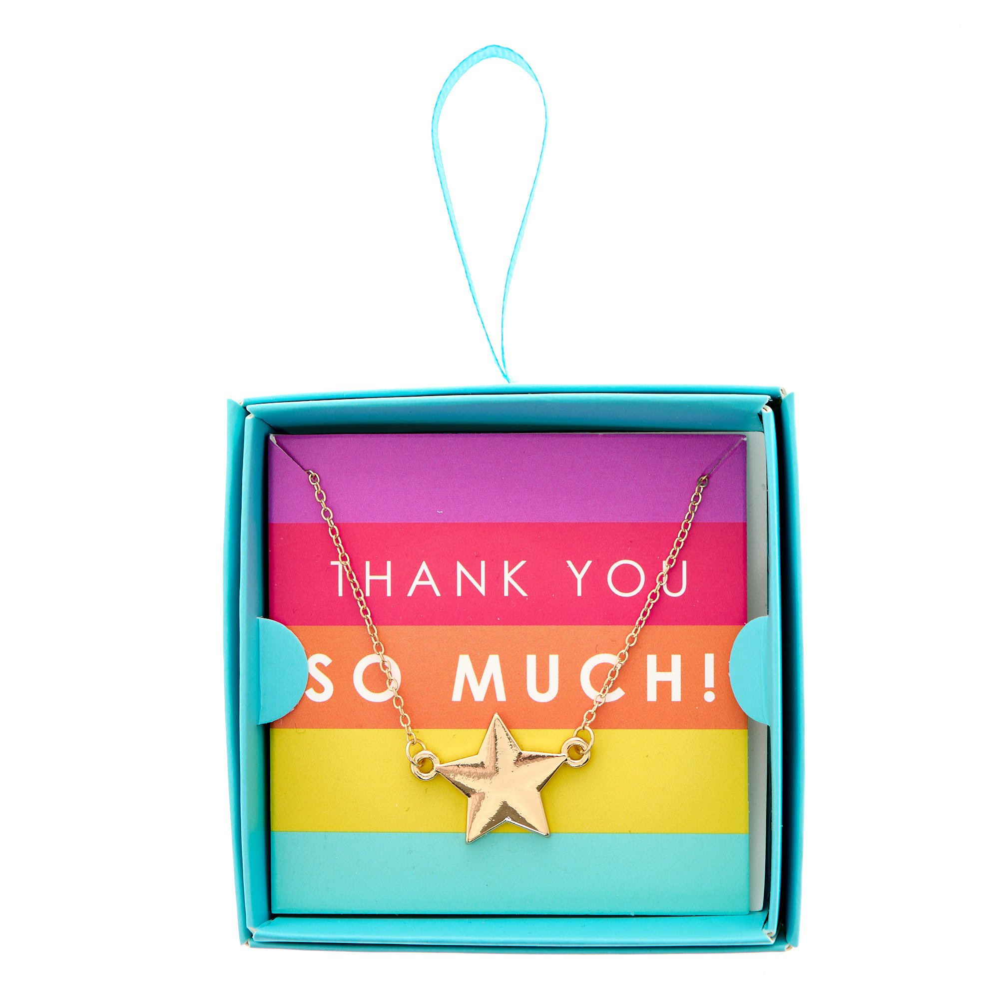 Thank You So Much Star Necklace