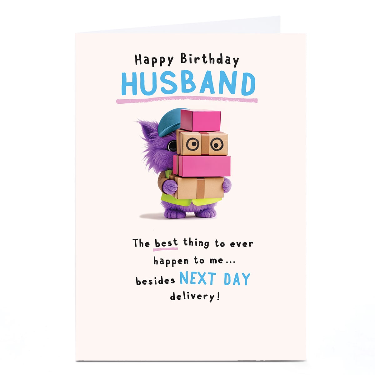 Wimzee Birthday Card - Best Thing Besides, Husband