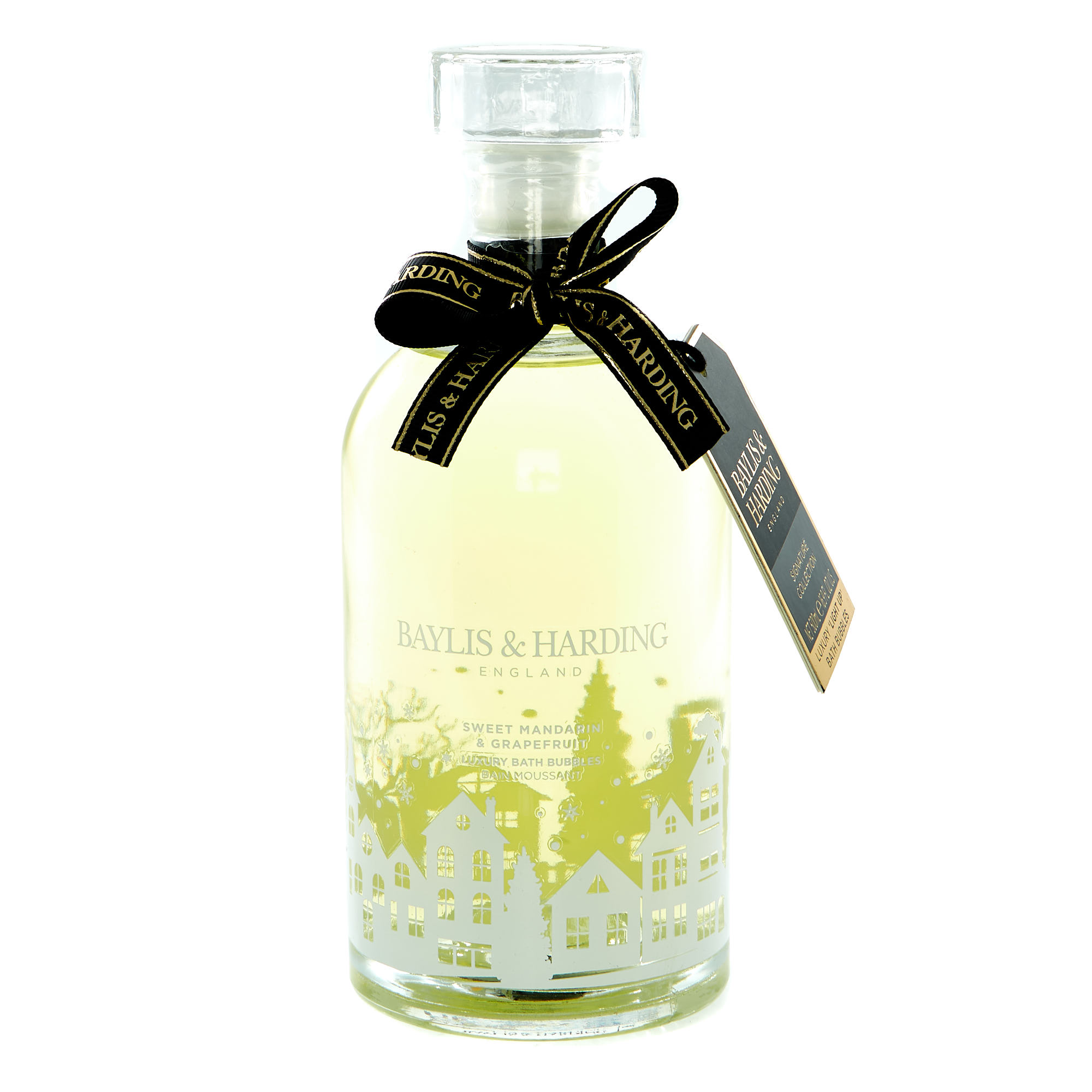 Baylis & Harding Sweet Mandarin & Grapefruit Light-Up Bath Bubbles Decanter 