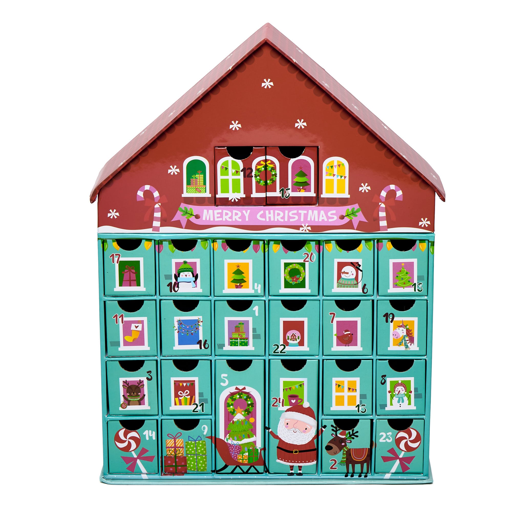 Merry Christmas Reusable Kids' Advent Calendar