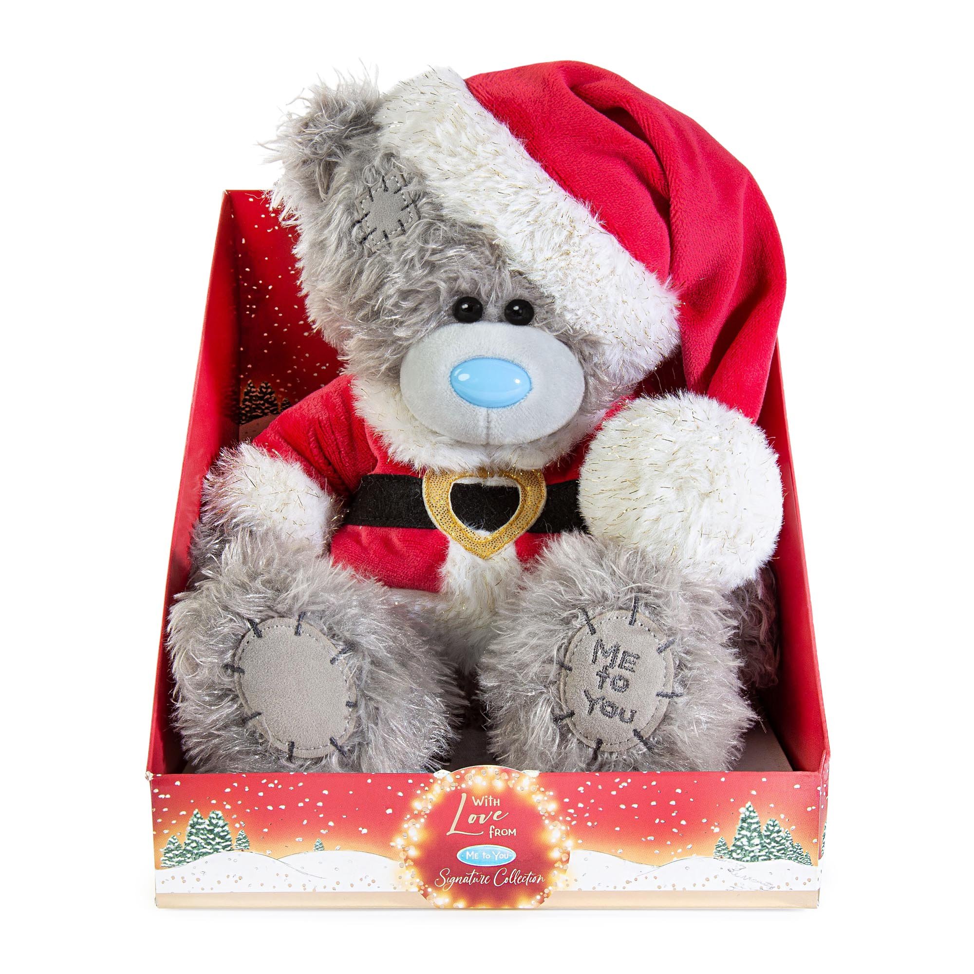 Tatty Teddy Santa Plush