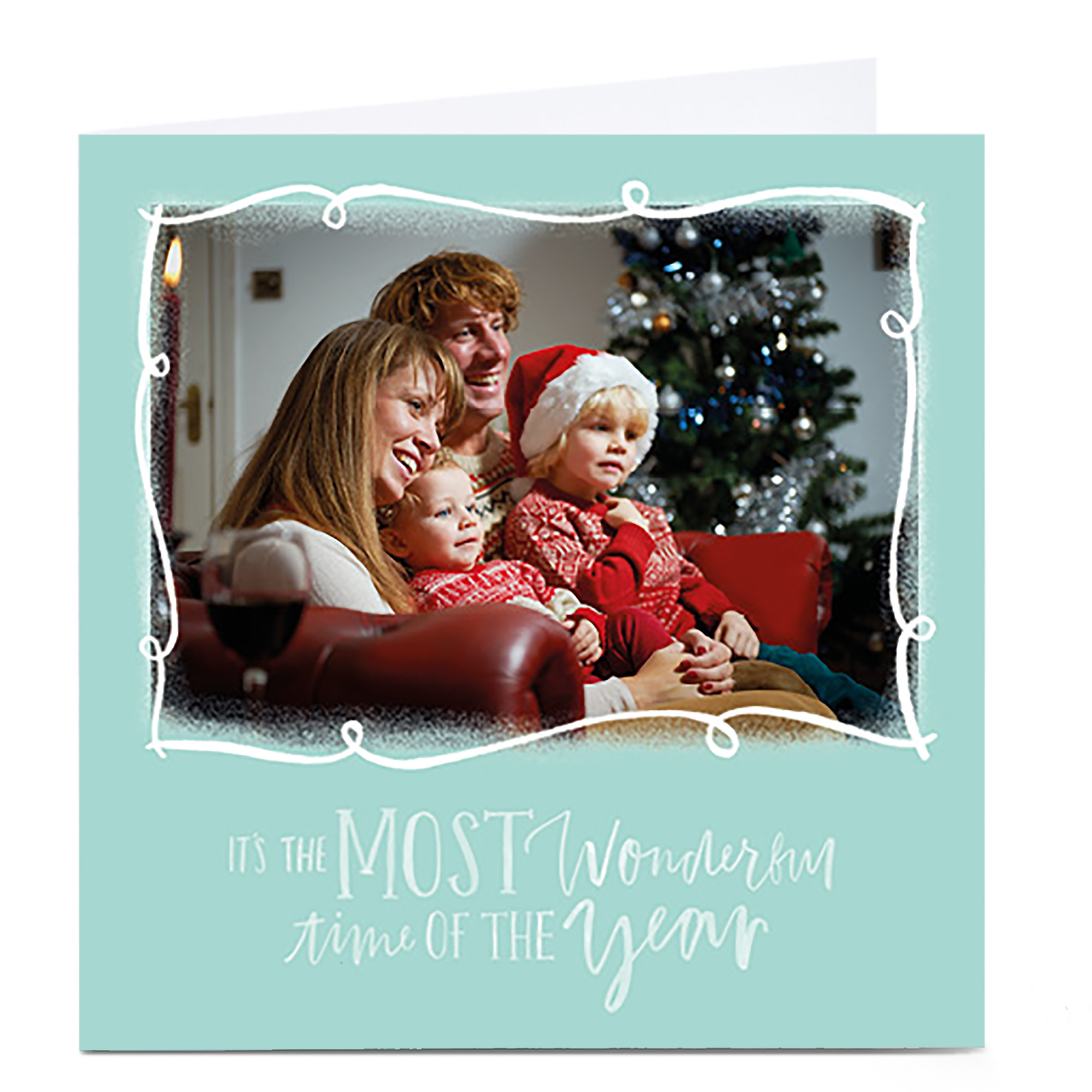 Photo Christmas Card - Most Wonderful Time of Year