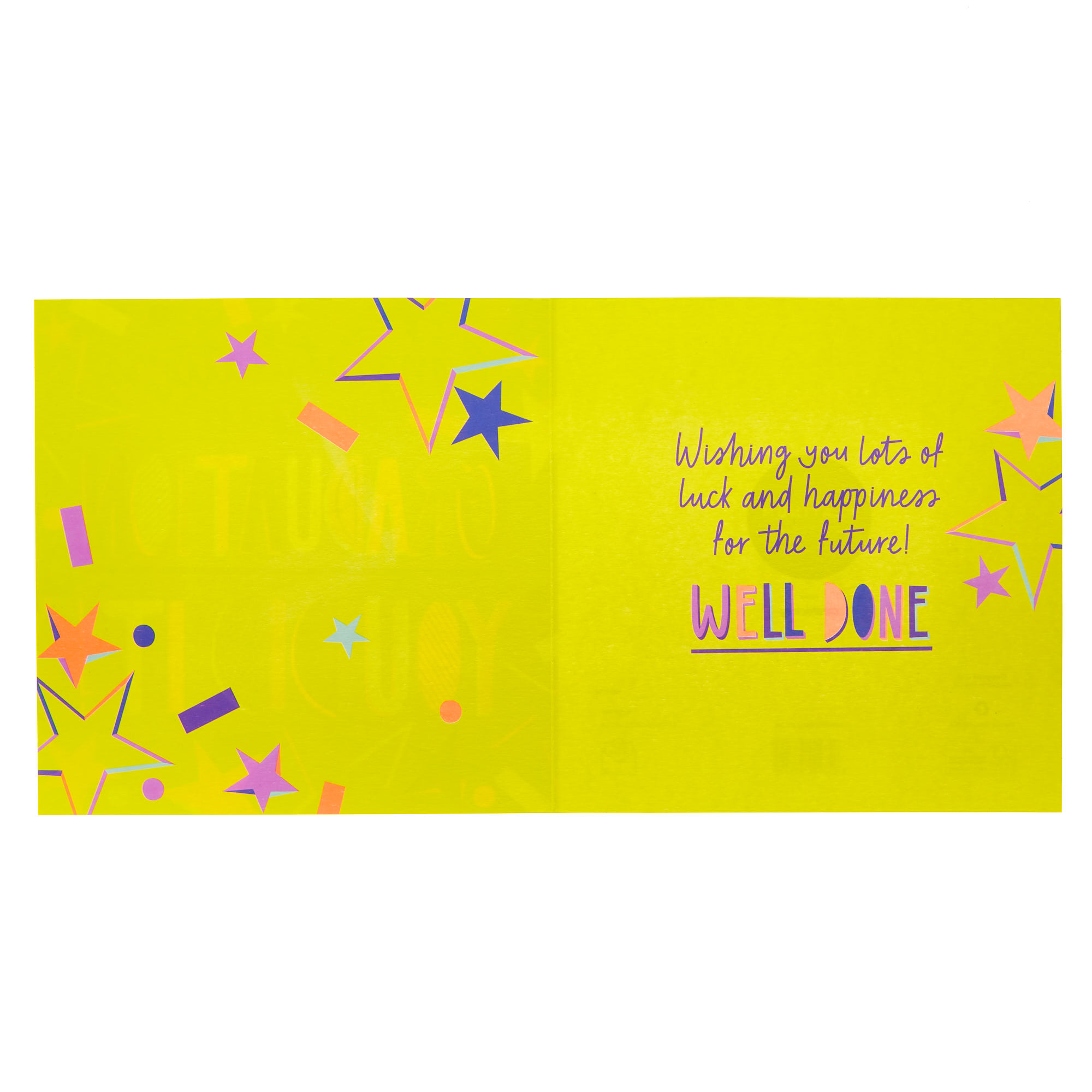 Congratulations You Did It Graduation Card
