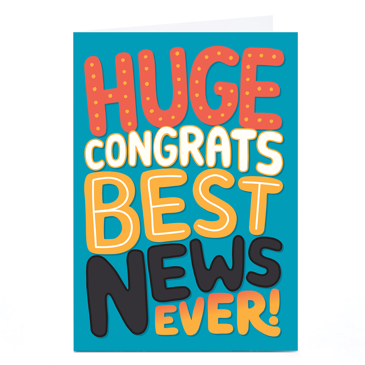 Pigment Congratulations Card - Best News Ever