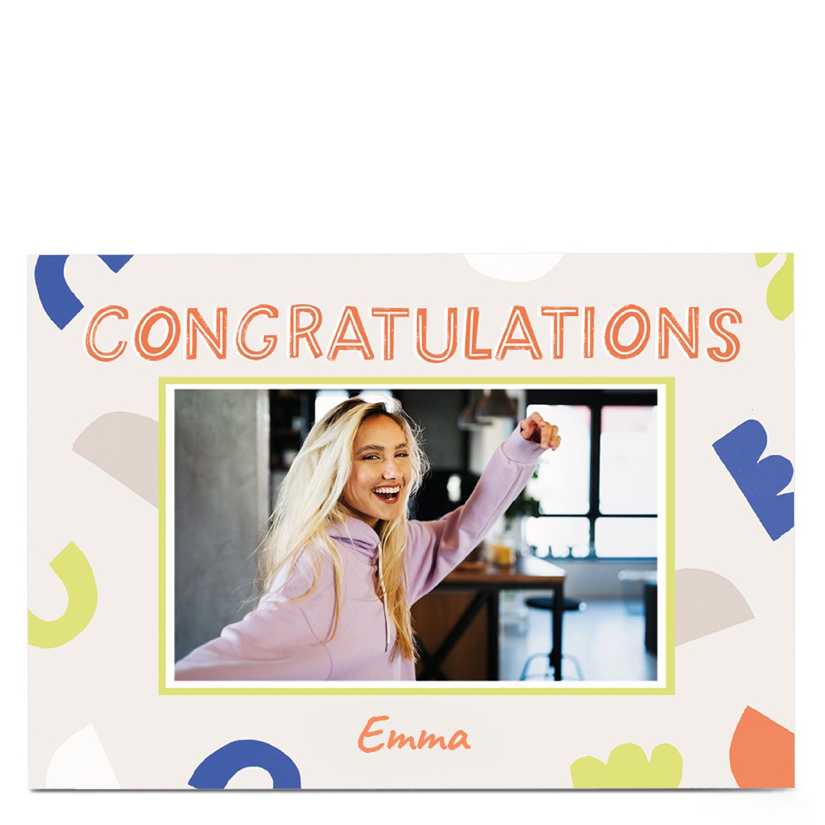 Photo Congratulations Card - Congratulations Frame
