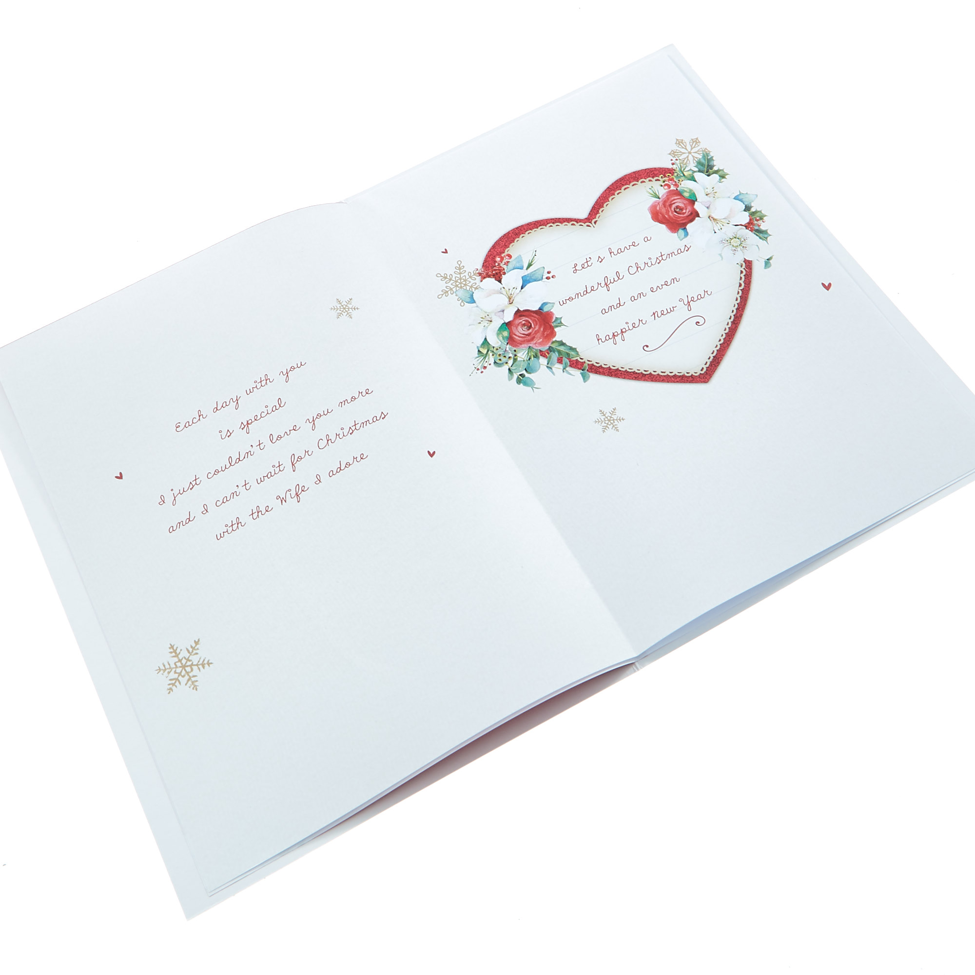 Christmas Card - The Wonderful Wife I Adore 
