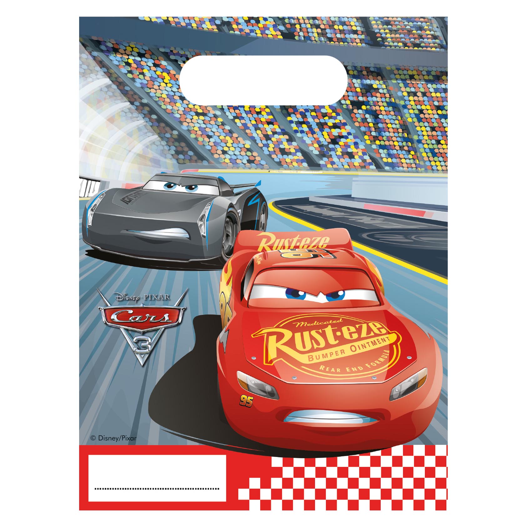 Cars 3 Party Tableware & Decorations Bundle - 16 Guests