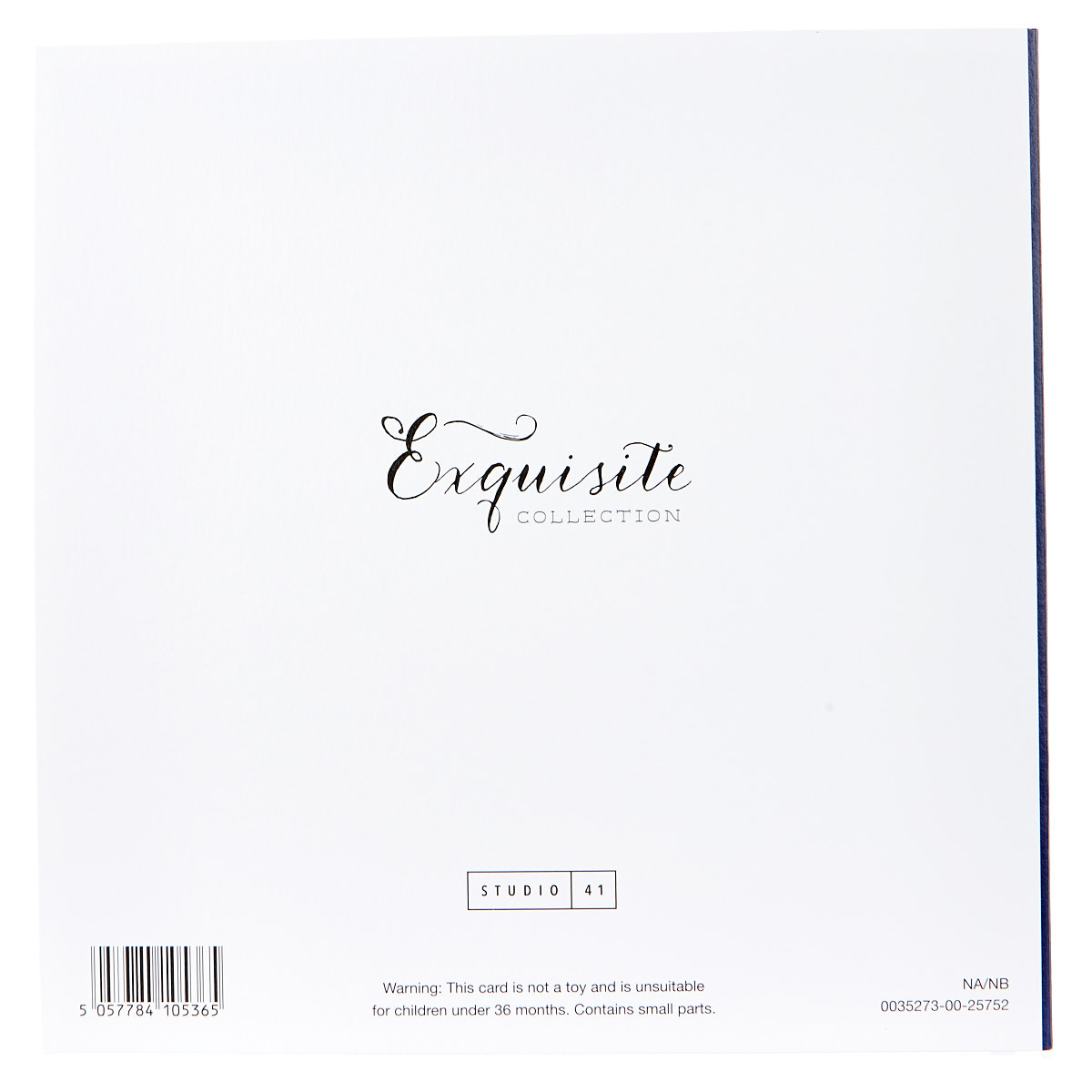Exquisite Collection 80th Birthday Card - Any Male Recipient (Stickers Included)