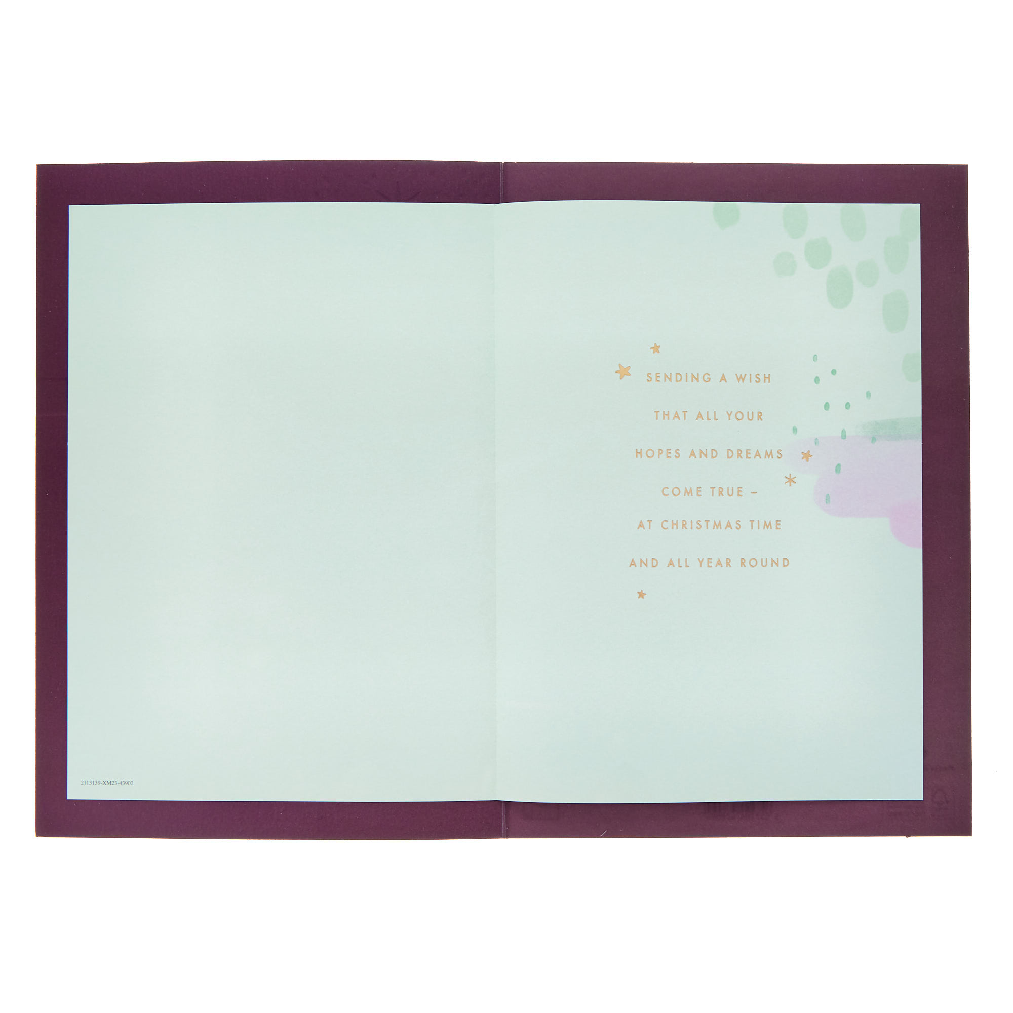 Special Gran Shimmering Trees Christmas Card