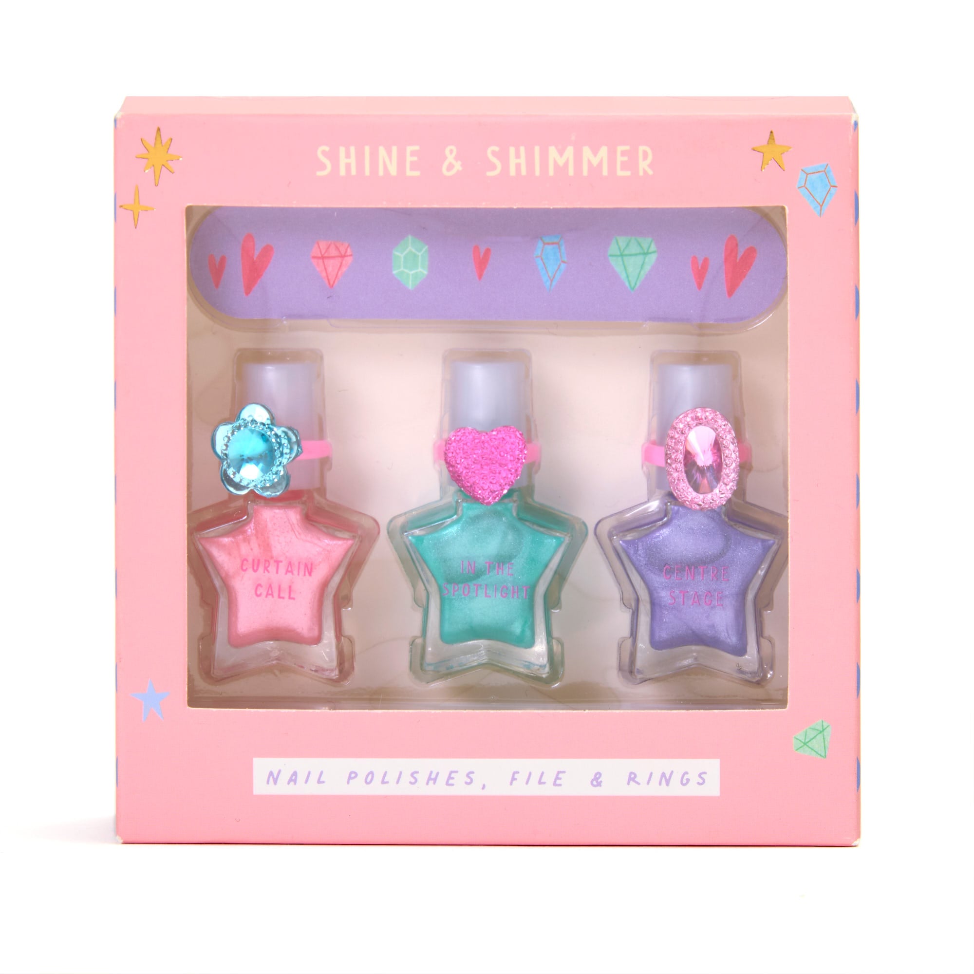 Shine & Shimmer Nail Set
