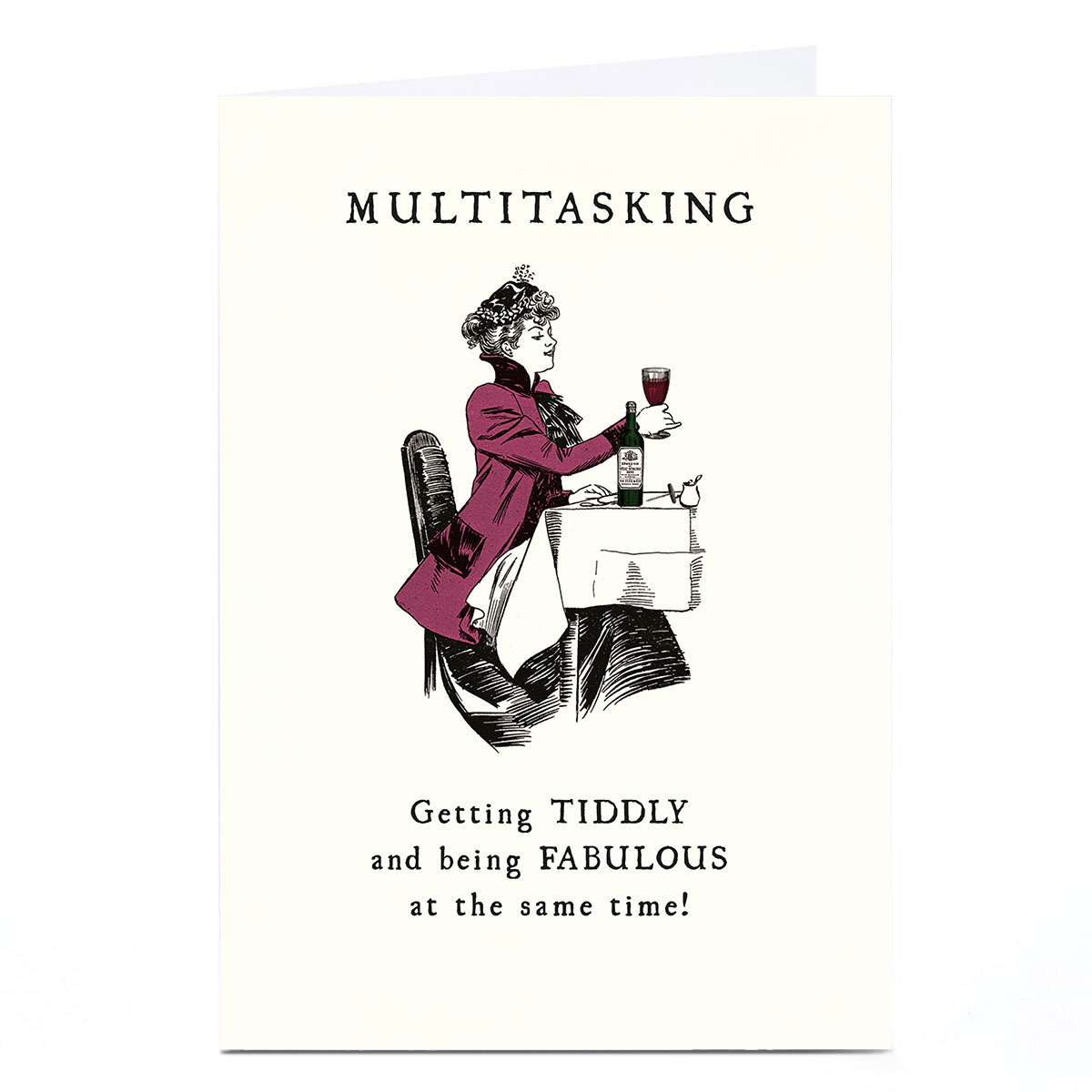 Birthday Card - Multitasking Tiddly and Fabulous