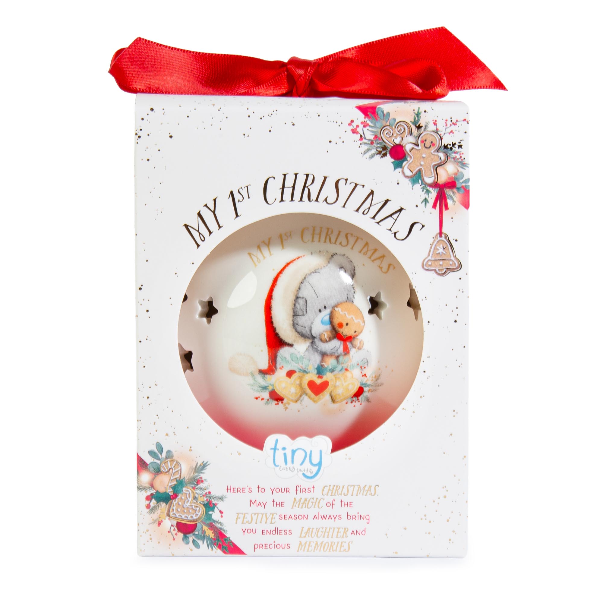 Tiny Tatty Teddy My 1st Christmas Bauble