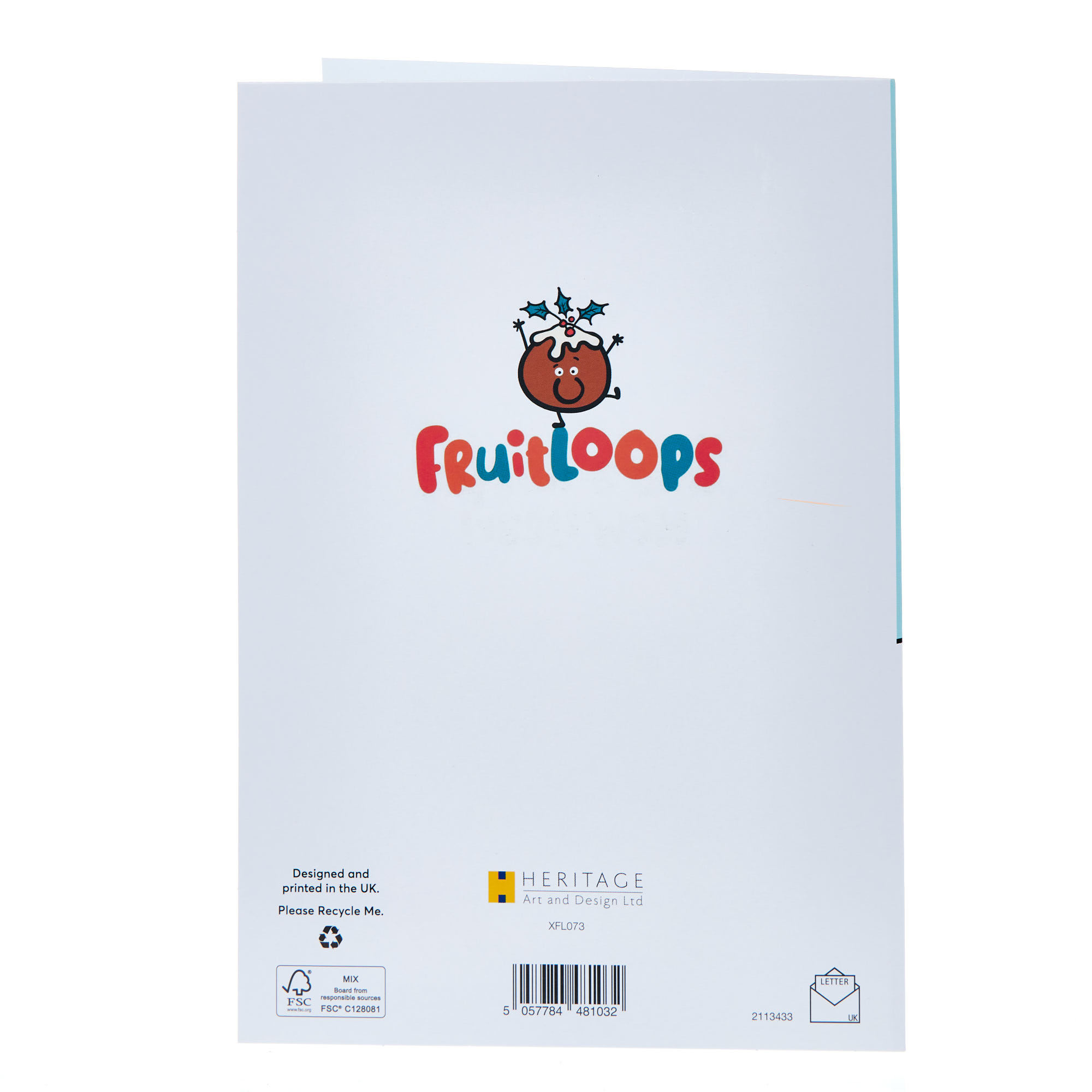 Brother Fruitloops Snow Cool Christmas Card