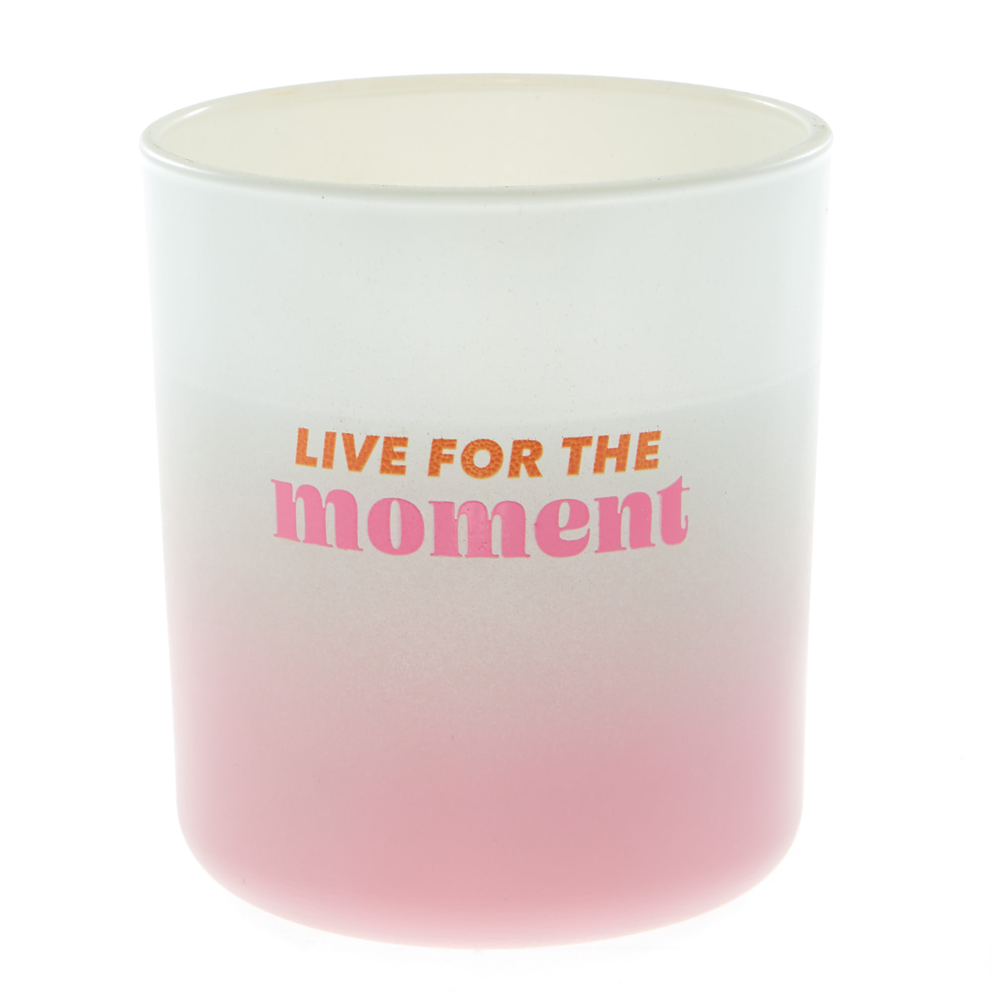 Live For The Moment Camomile & Rose Scented Candle