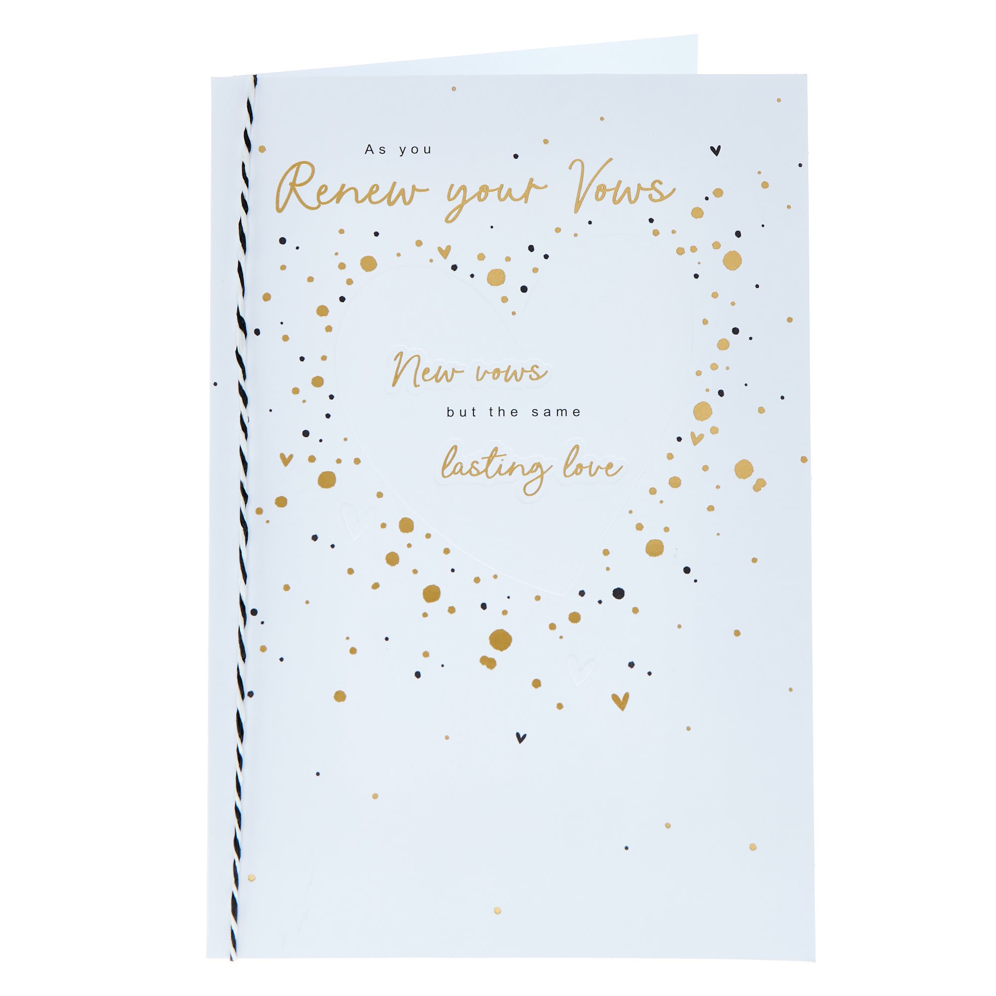 Same Lasting Love Wedding Vow Renewal Card
