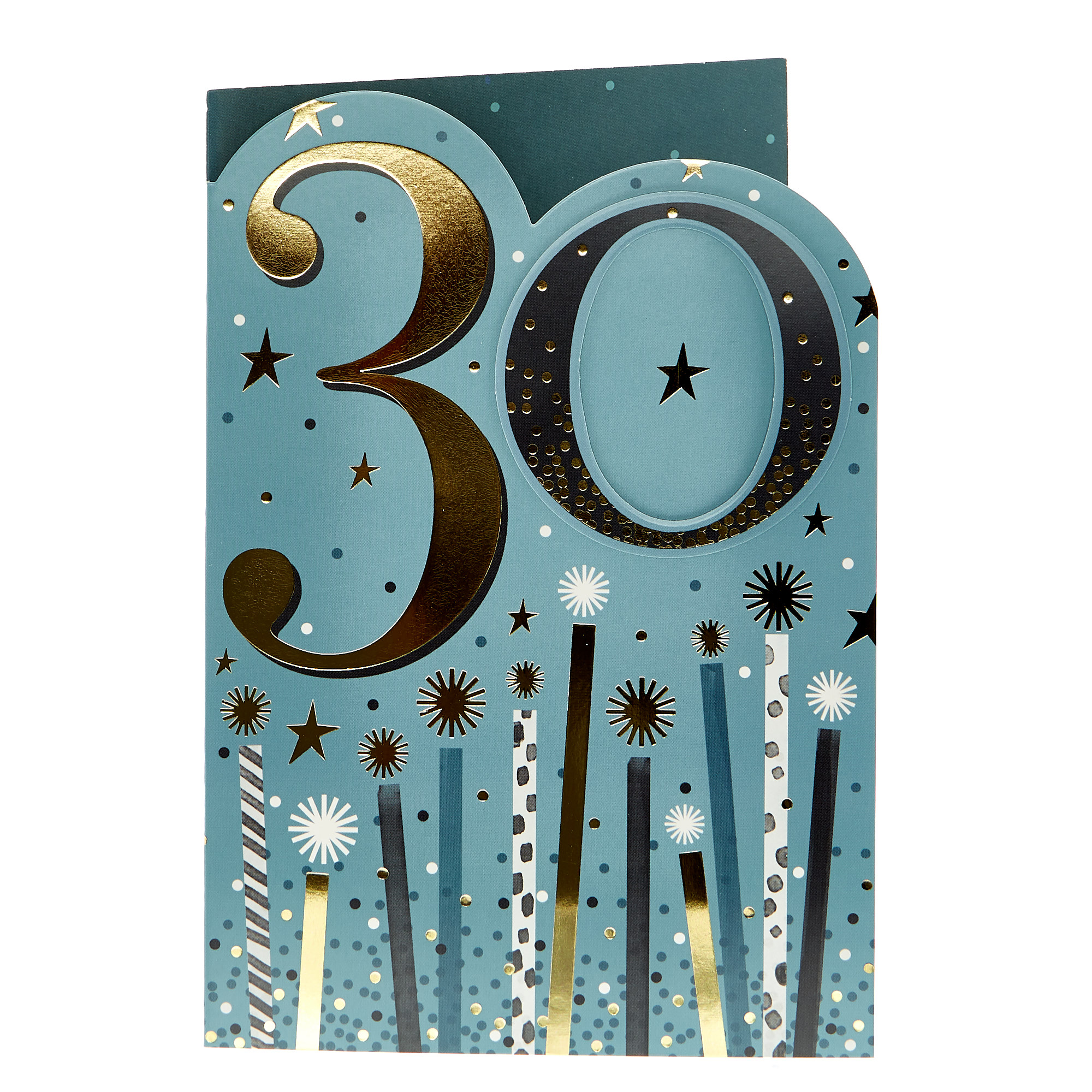 30th Birthday Card - Candles 
