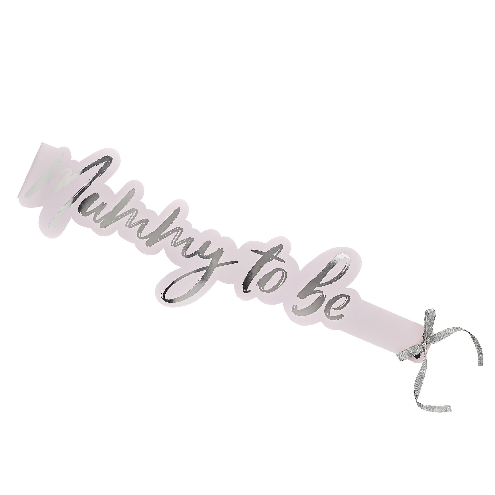 Mummy To Be Paper Sash